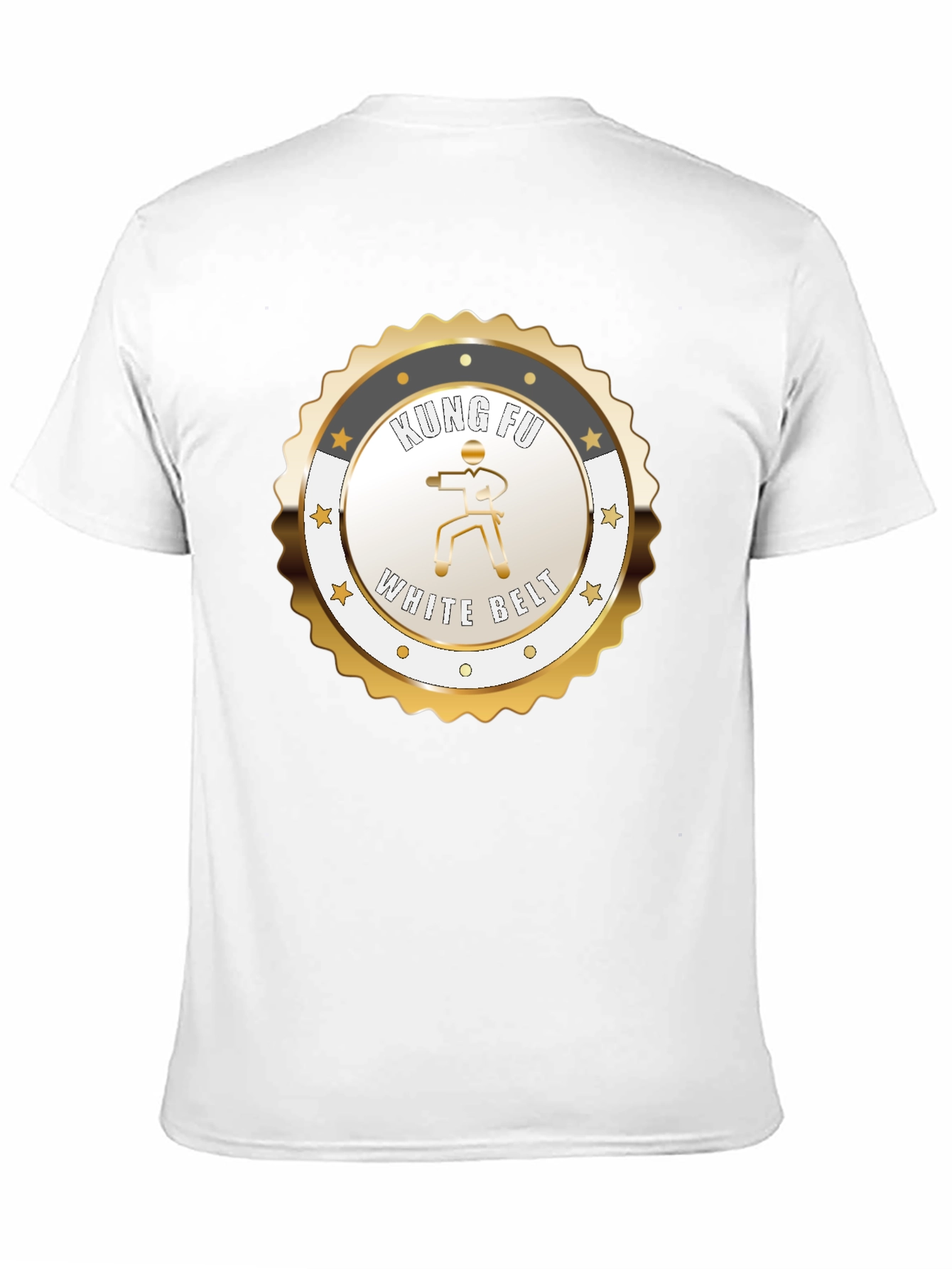 Kung Fu White Belt T-Shirt - Martial Arts Tee