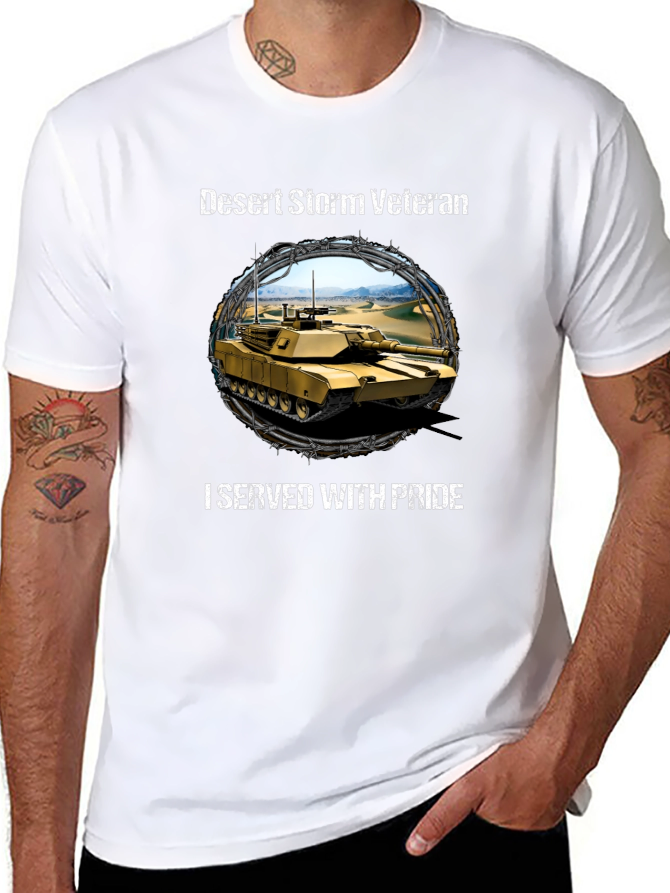 Desert Storm Veteran Pride T-Shirt