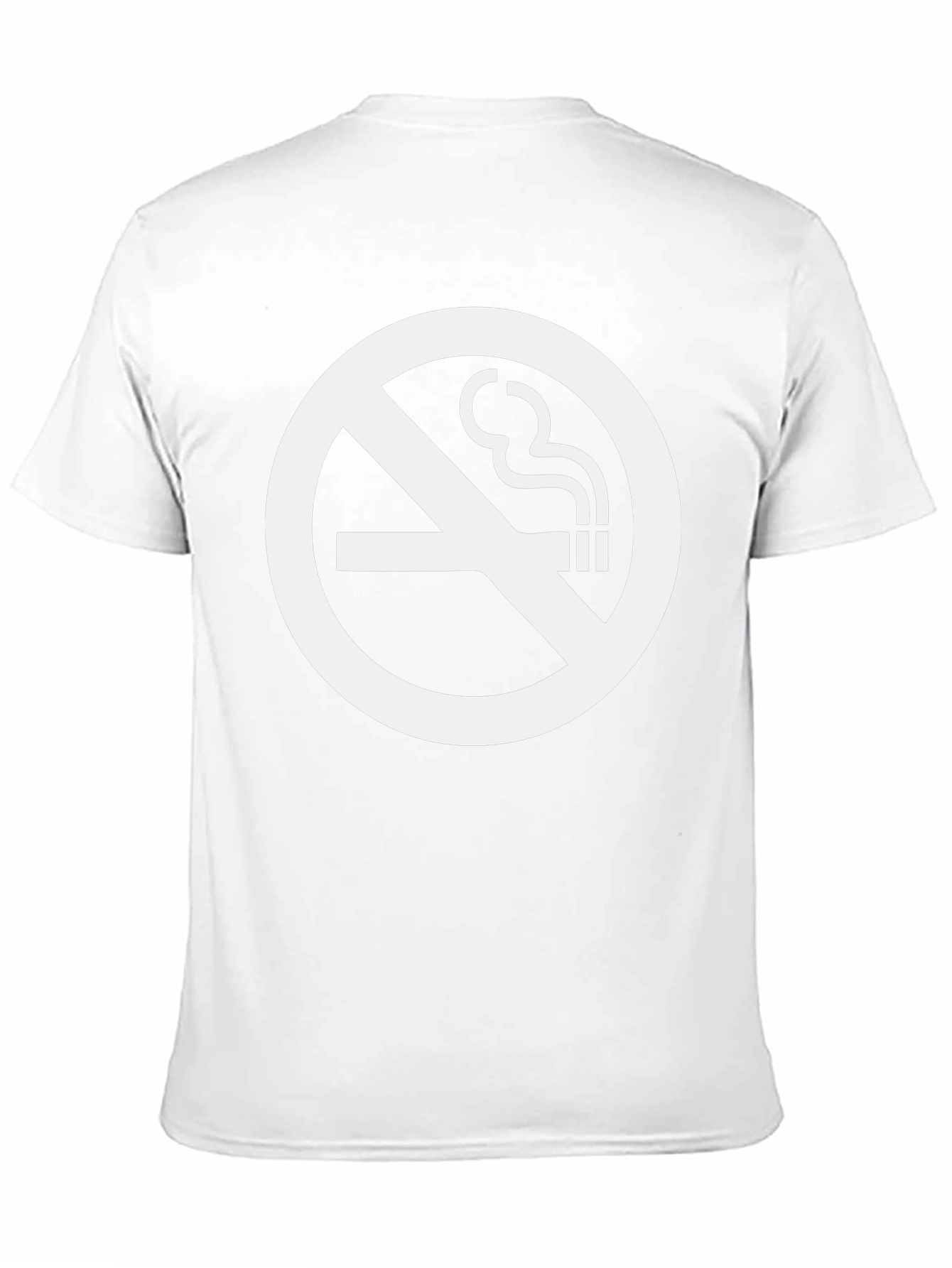 No Smoking Graphic Tee - Classic Black T-Shirt