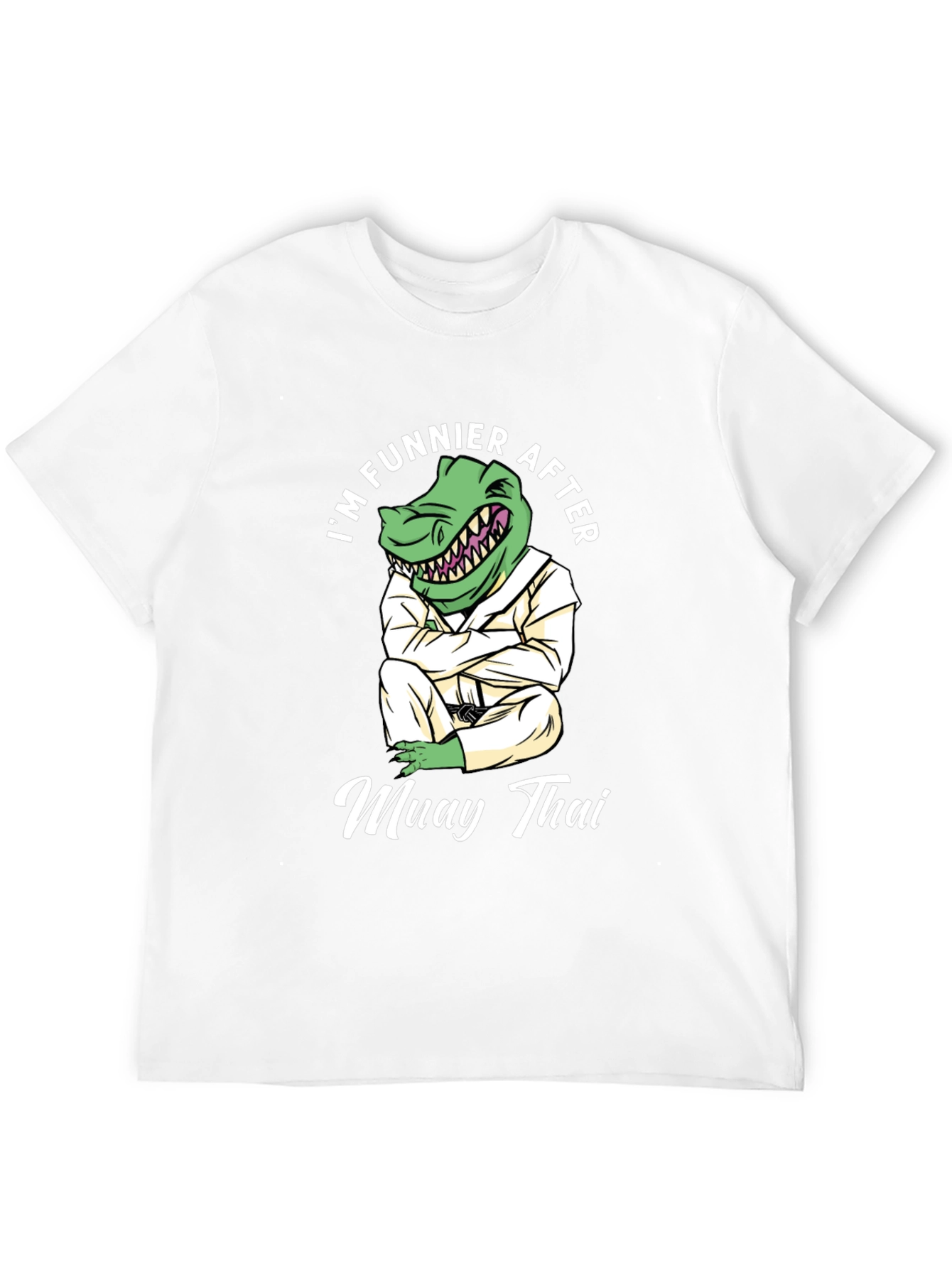 Funny Muay Thai Dinosaur T-Shirt
