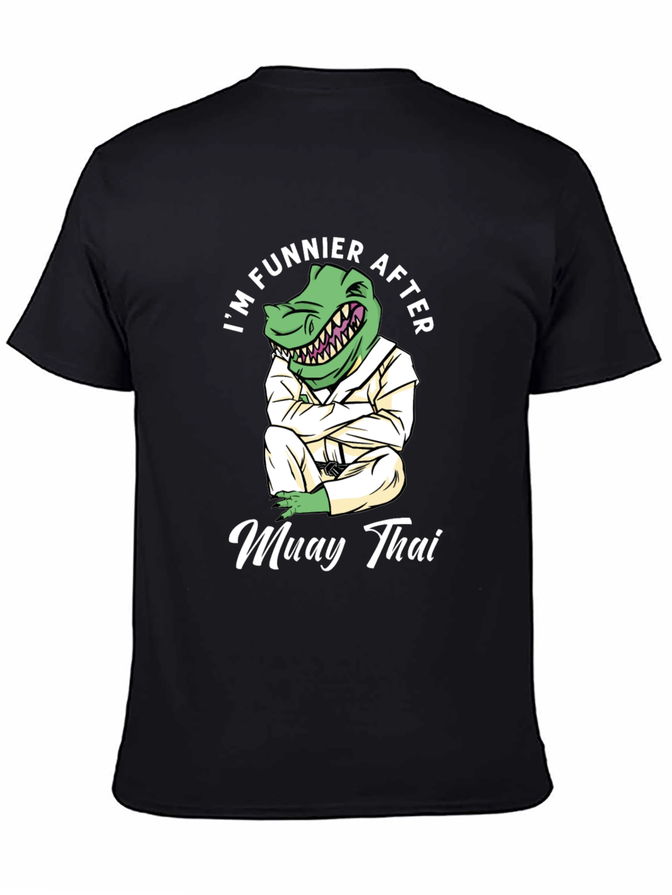 Funny Muay Thai Dinosaur T-Shirt