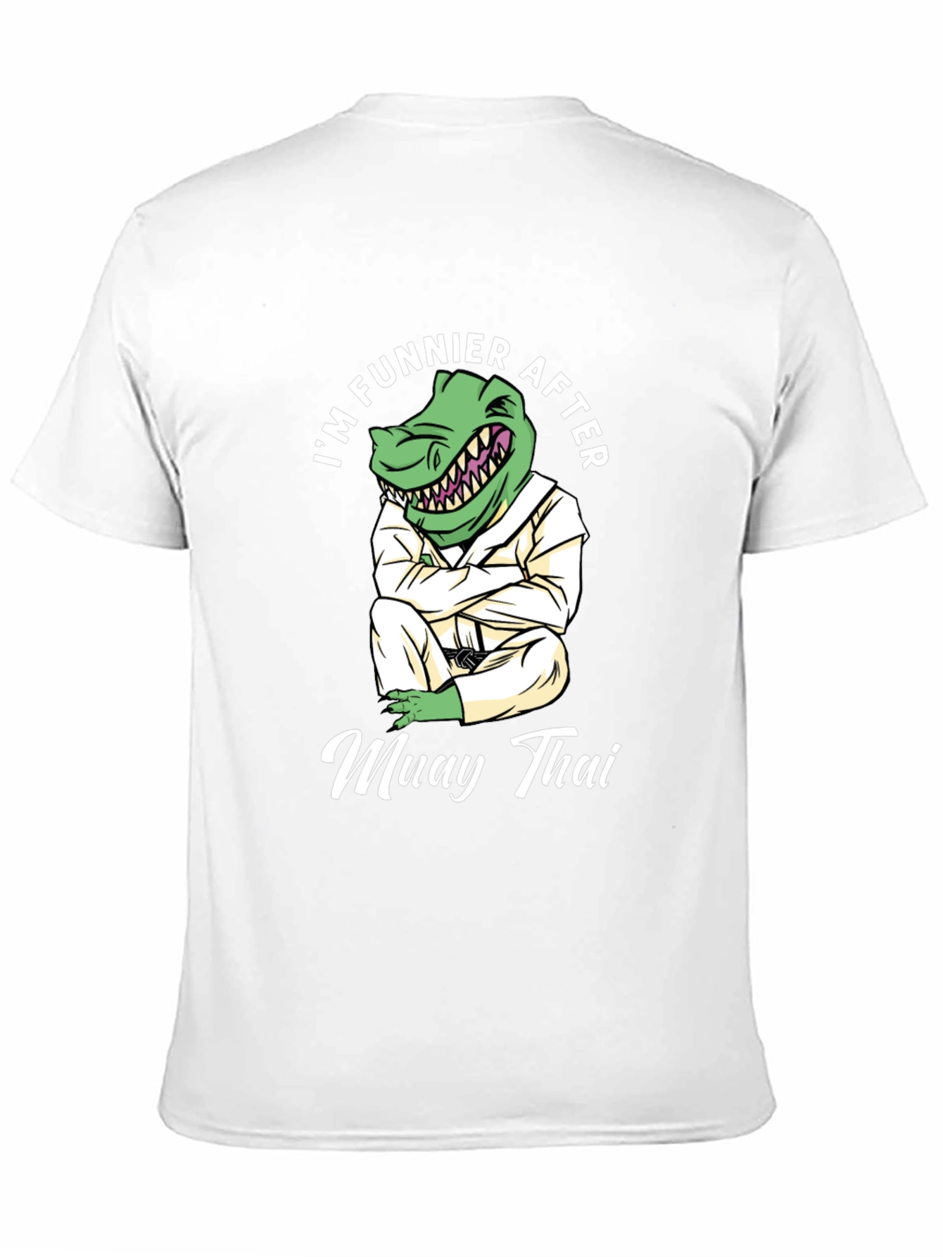 Funny Muay Thai Dinosaur T-Shirt