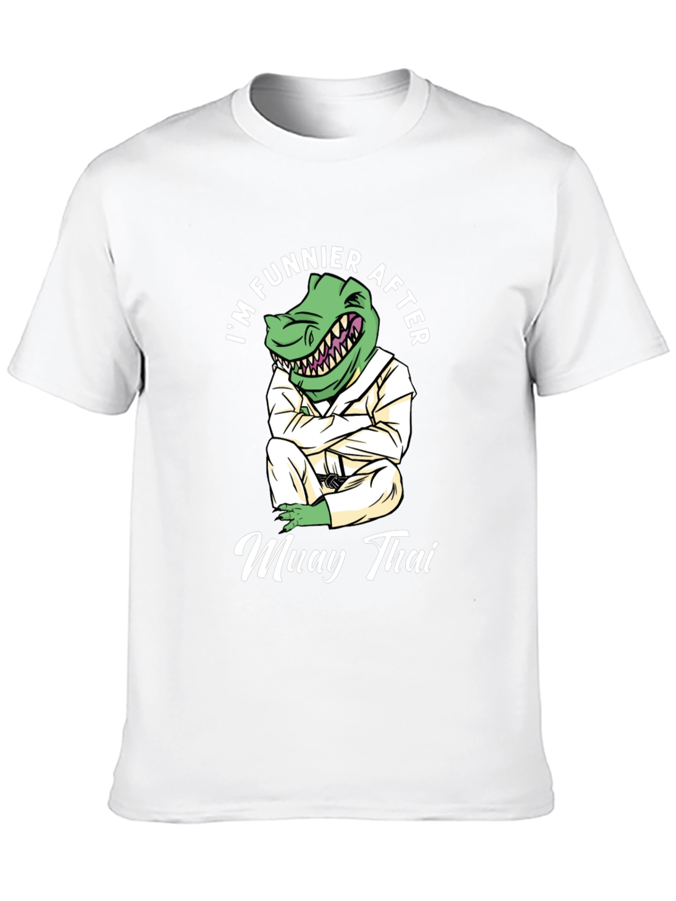 Funny Muay Thai Dinosaur T-Shirt