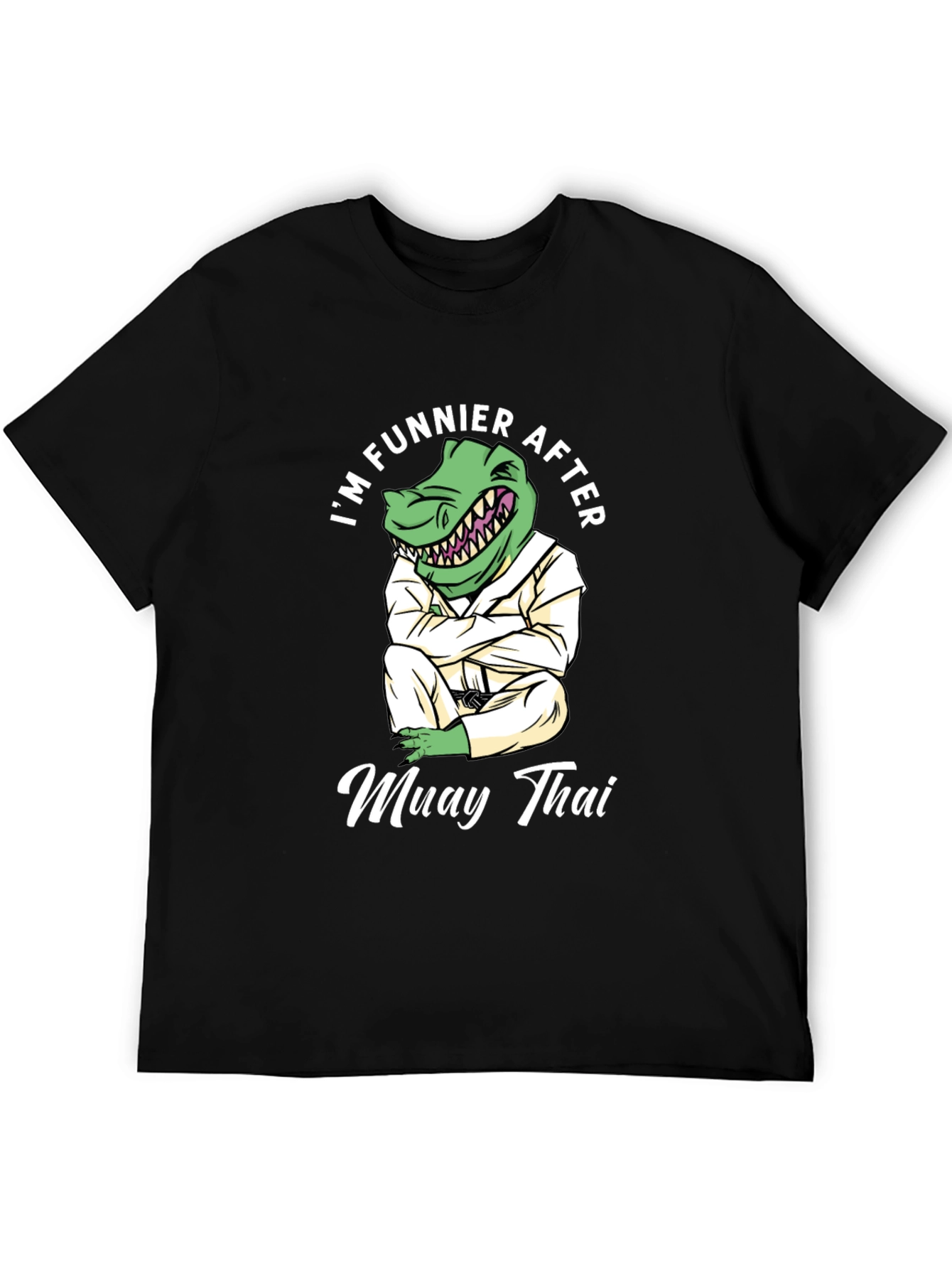 Funny Muay Thai Dinosaur T-Shirt