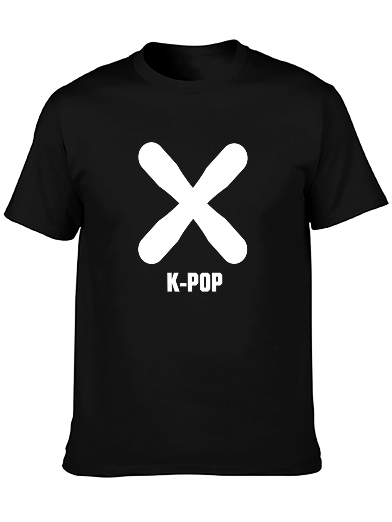 K-Pop X T-Shirt - Black