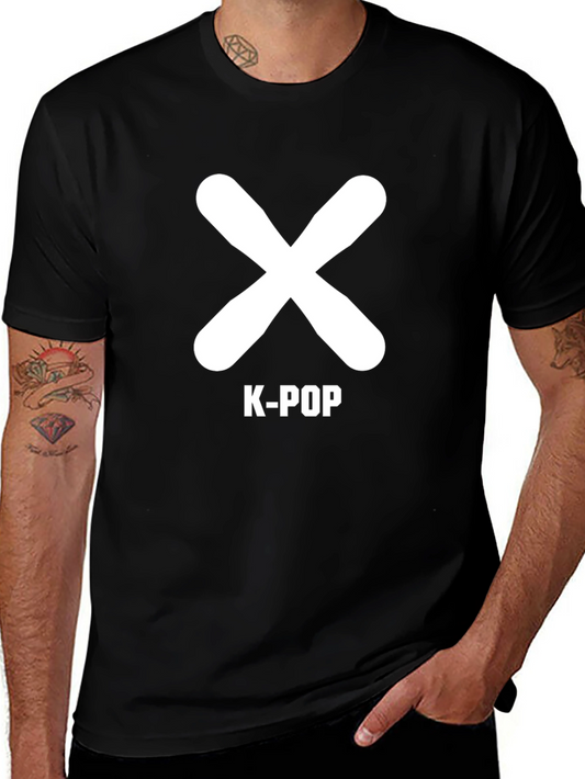 K-Pop X T-Shirt - Black