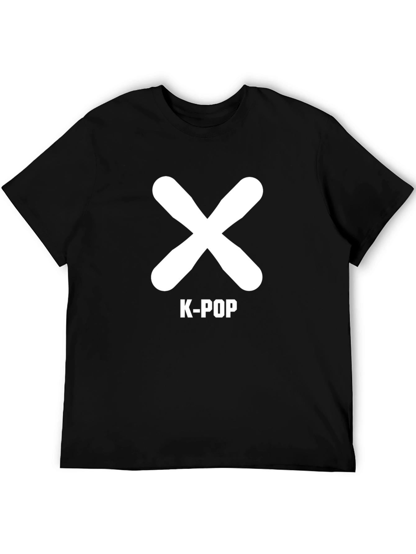 K-Pop X T-Shirt - Black