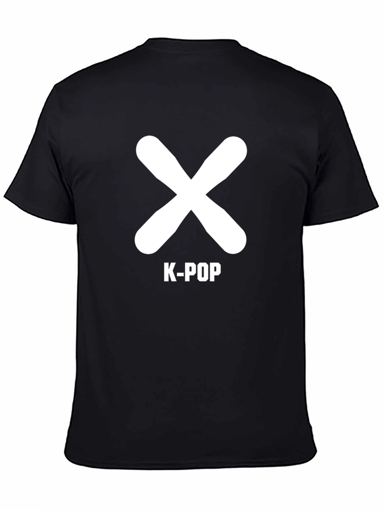 K-Pop X T-Shirt - Black