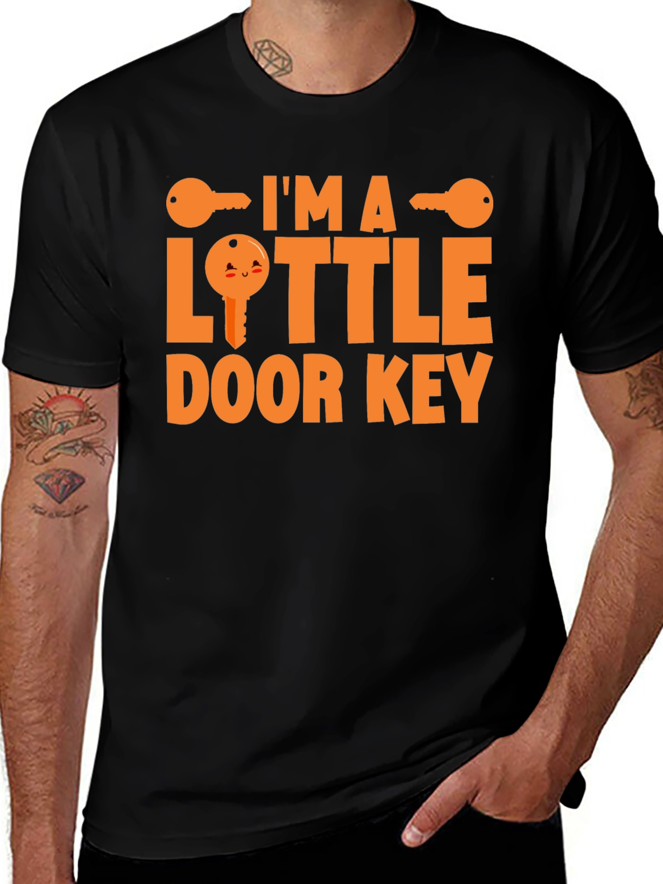 Im a Little Door Key Funny Graphic Tee