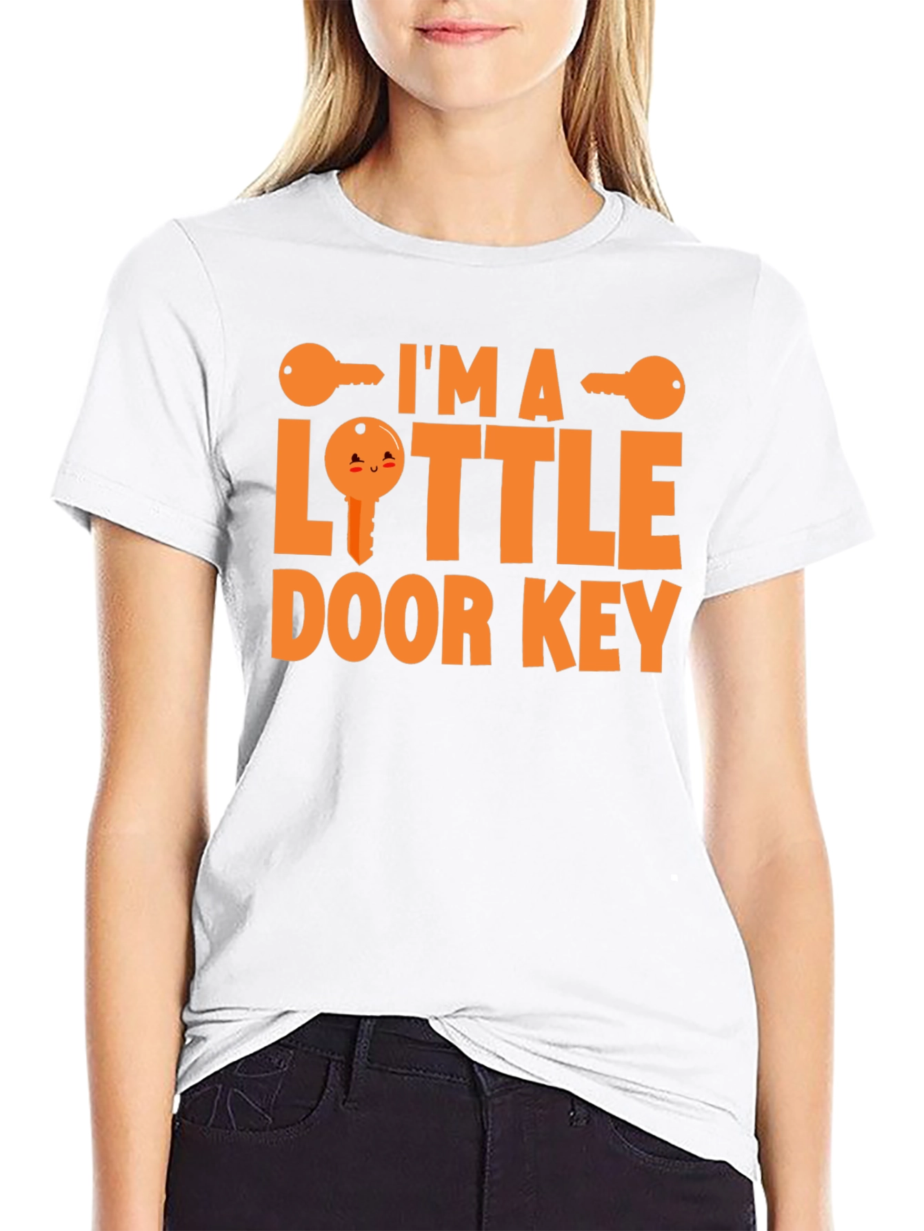 Im a Little Door Key Funny Graphic Tee