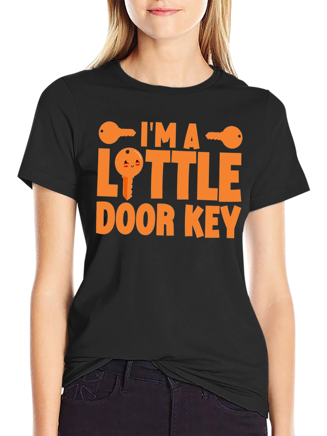 Im a Little Door Key Funny Graphic Tee