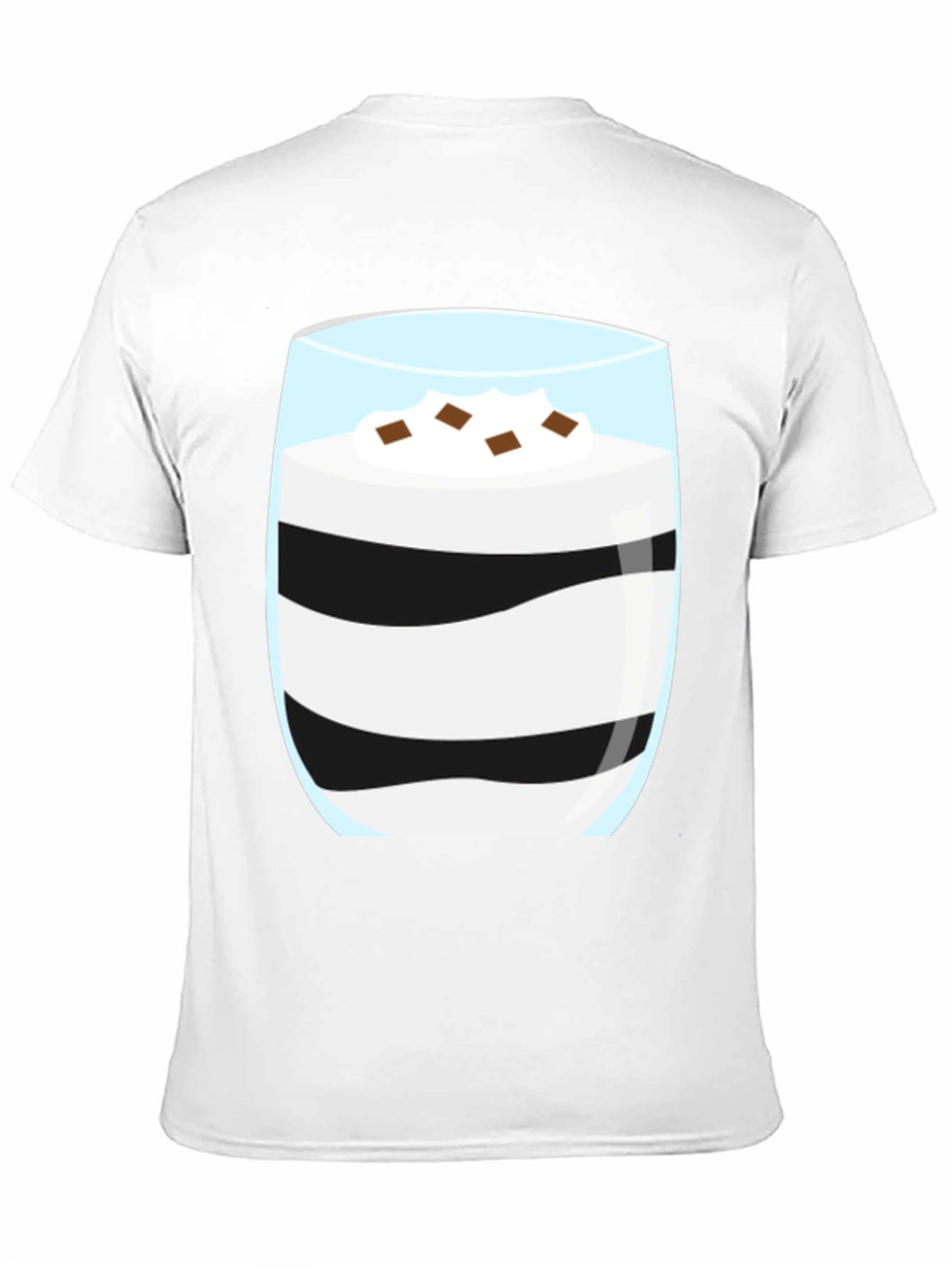 Dessert Glass T-Shirt Novelty Graphic Tee