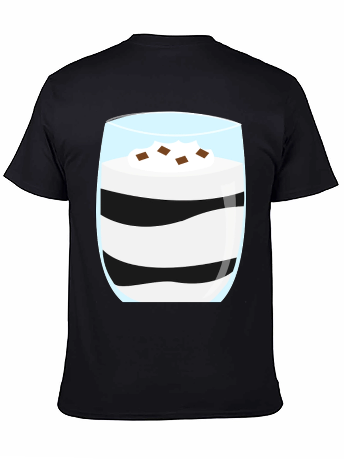 Dessert Glass T-Shirt Novelty Graphic Tee