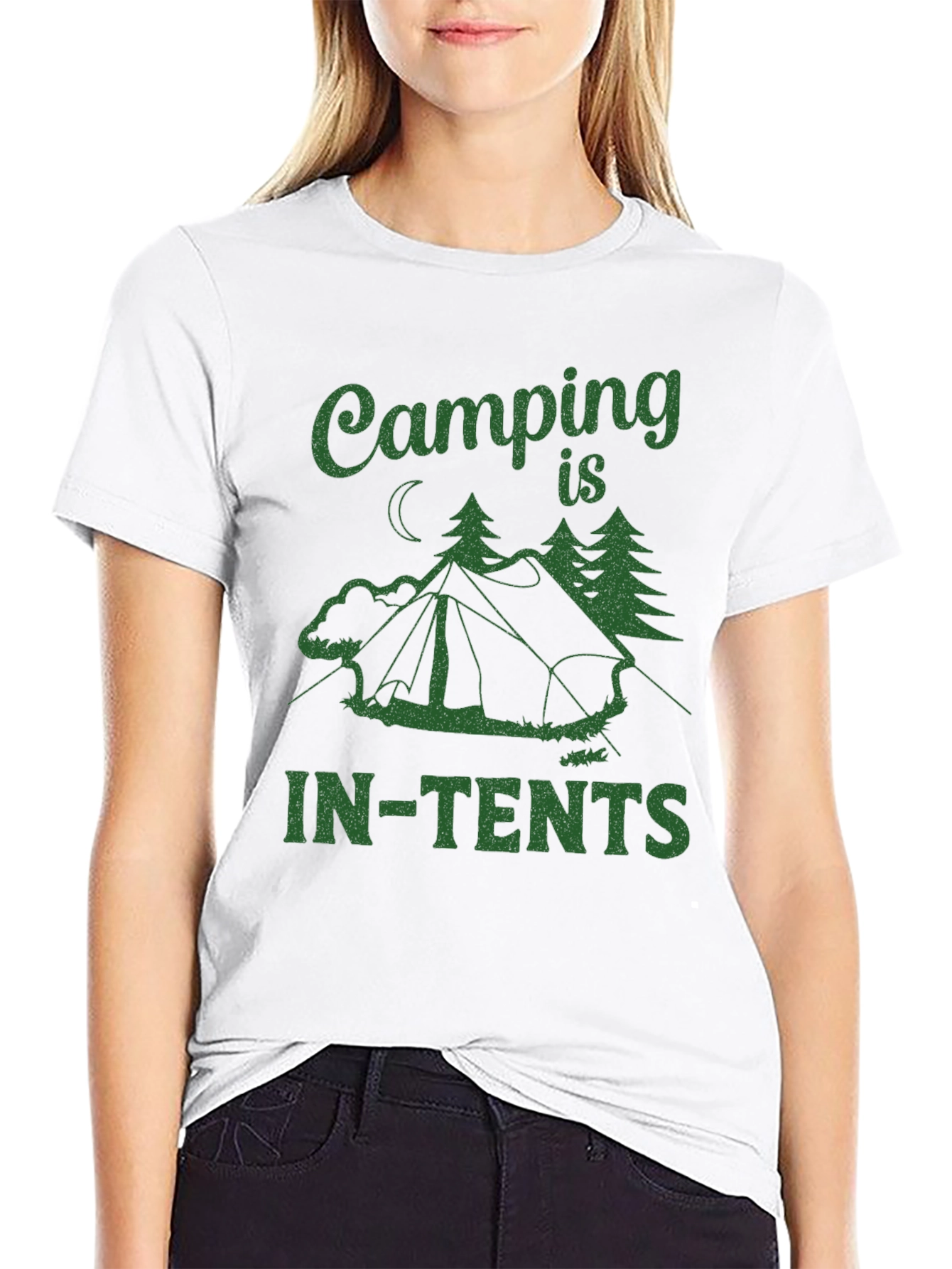 Camping is IN-TENTS T-Shirt