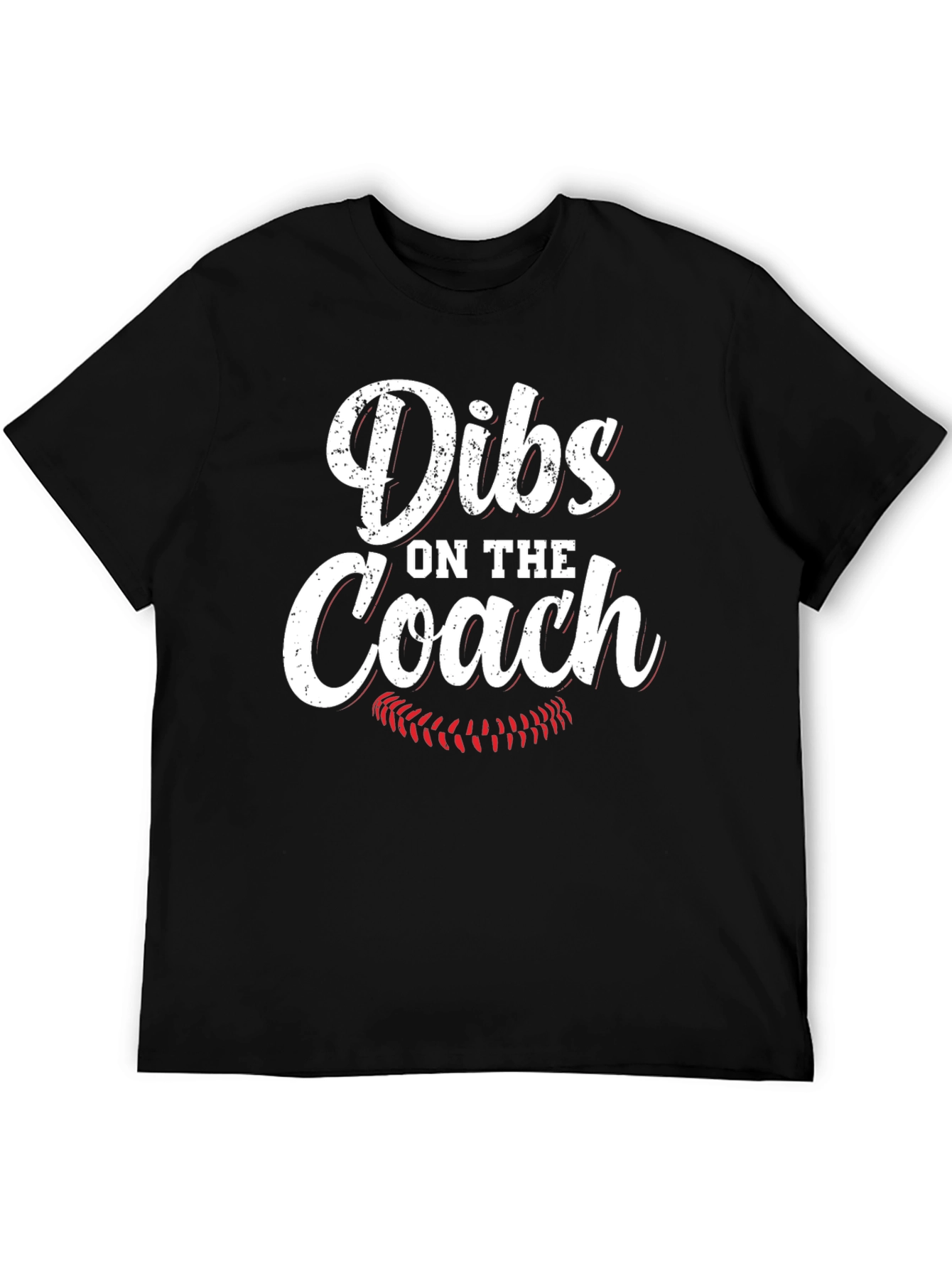 Dibs on the Coach T-Shirt Baseball Mom Tee