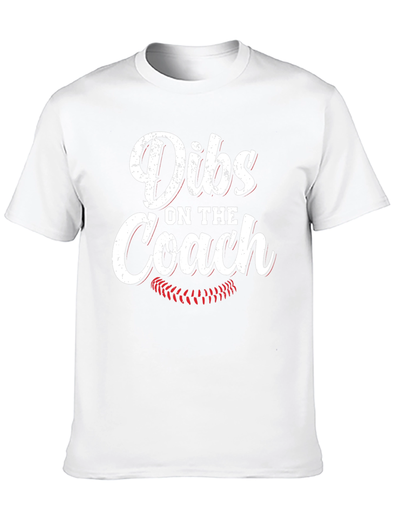 Dibs on the Coach T-Shirt Baseball Mom Tee