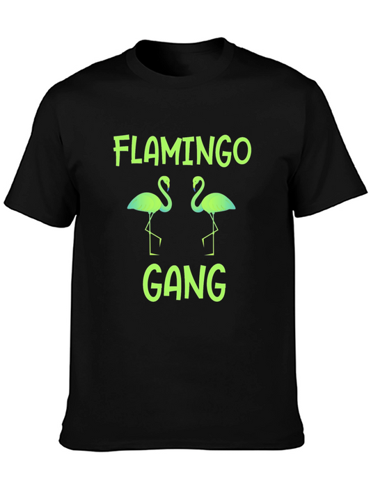 Flamingo Gang Graphic Tee - Fun & Stylish Mens T-Shirt