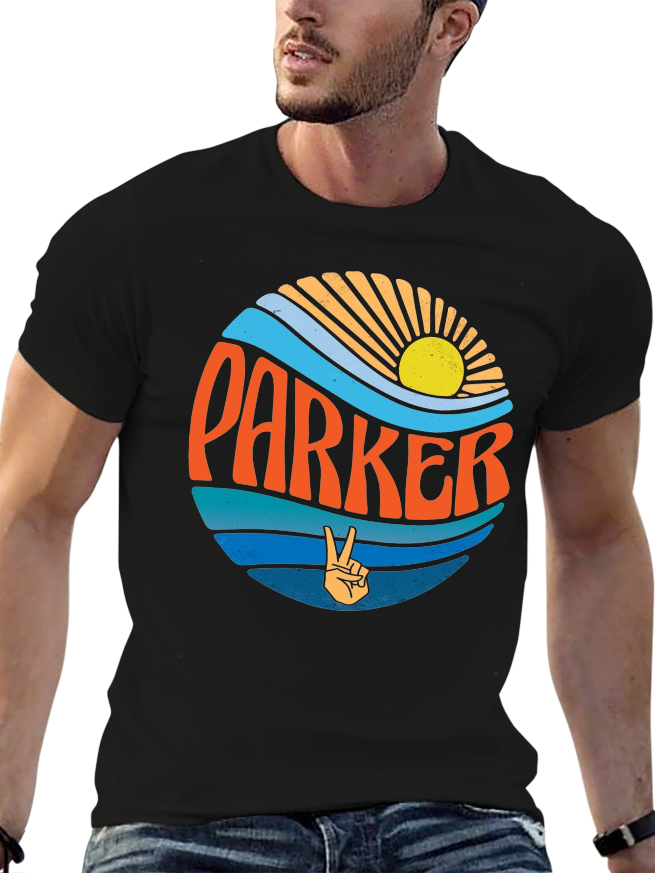 Parker Retro Graphic T-Shirt