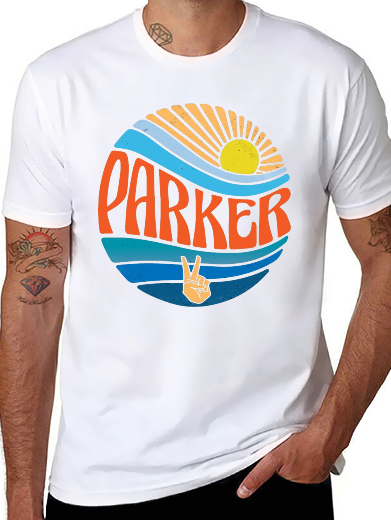 Parker Retro Graphic T-Shirt