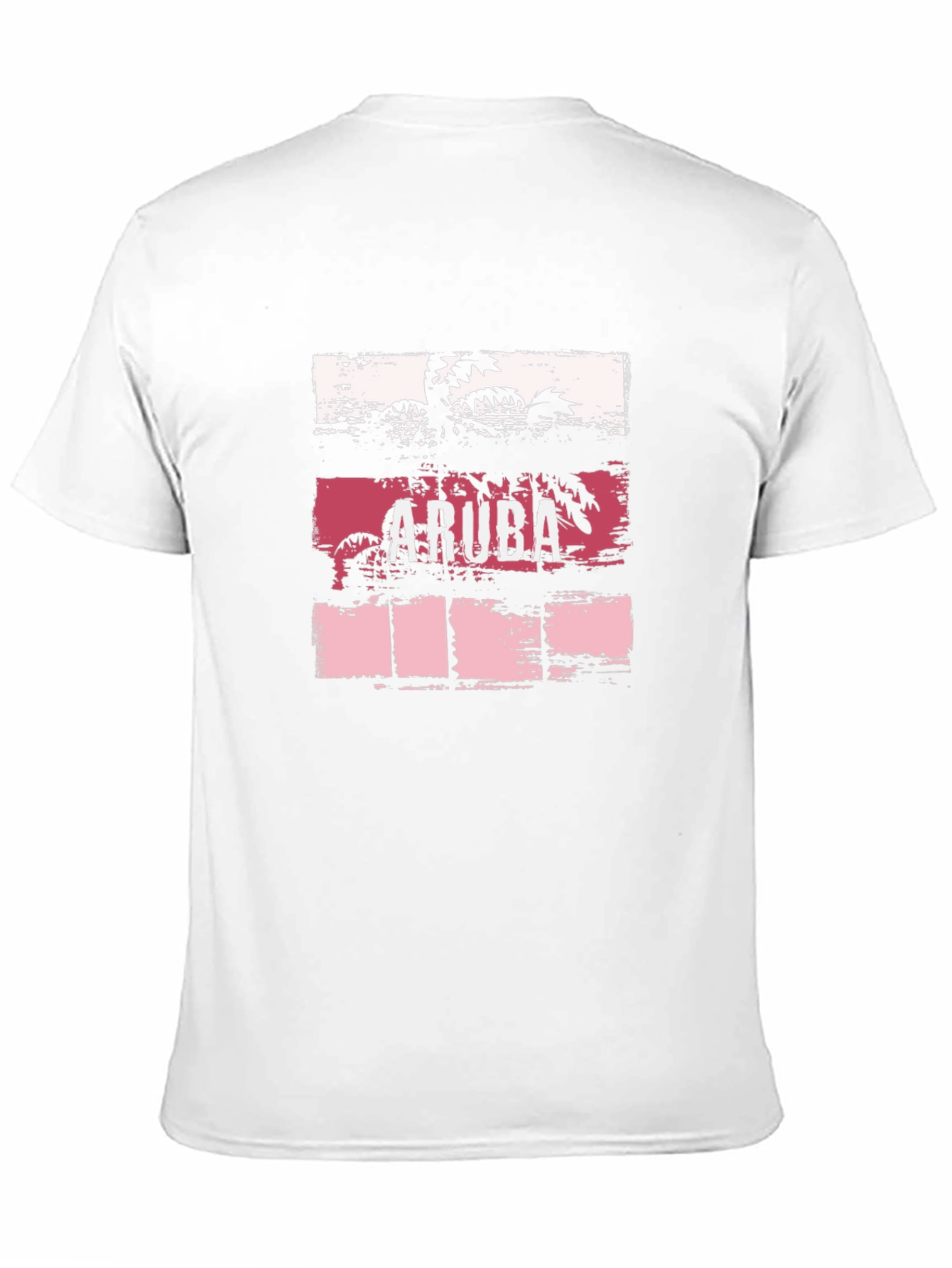 Aruba Palm Tree Graphic T-Shirt - Vacation Ready