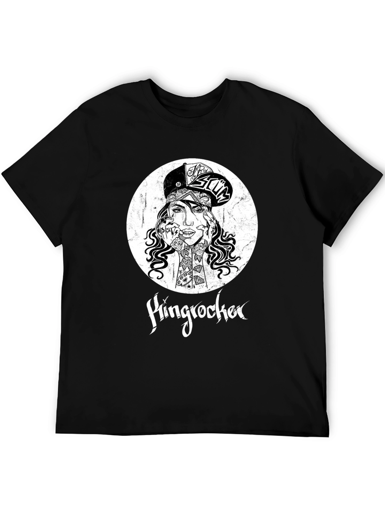 Hingrocker T-Shirt - Black Graphic Tee