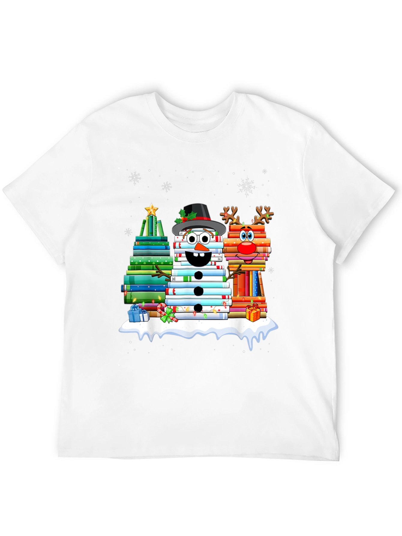 Book Christmas T-Shirt
