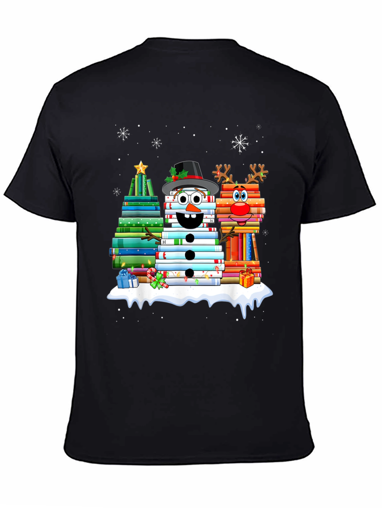 Book Christmas T-Shirt
