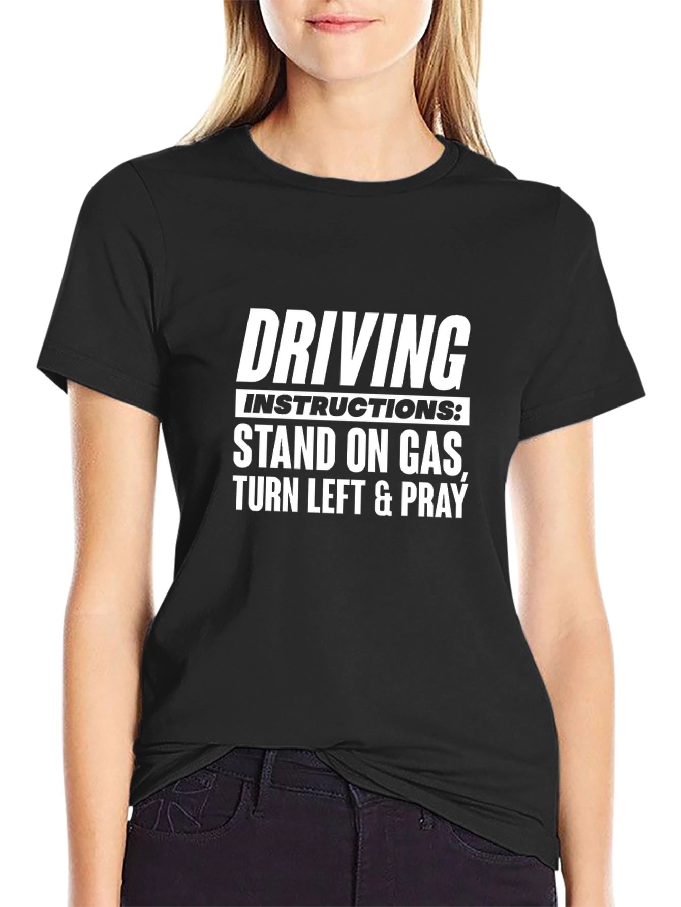 Driving Instruction Funny T-Shirt