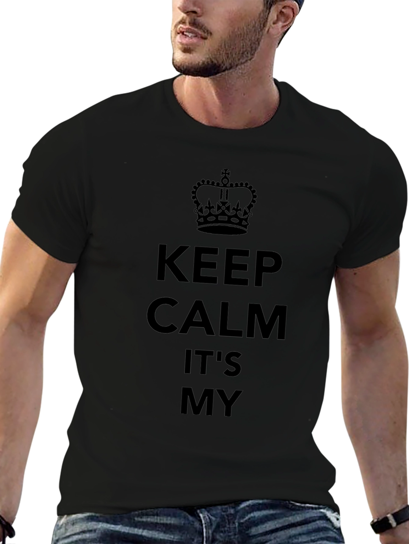 Keep Calm T-Shirt - Funny Slogan Tee