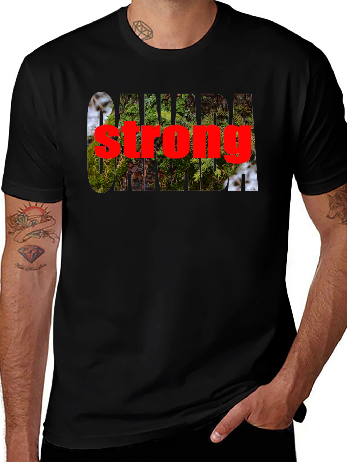 Canada Strong Graphic T-Shirt