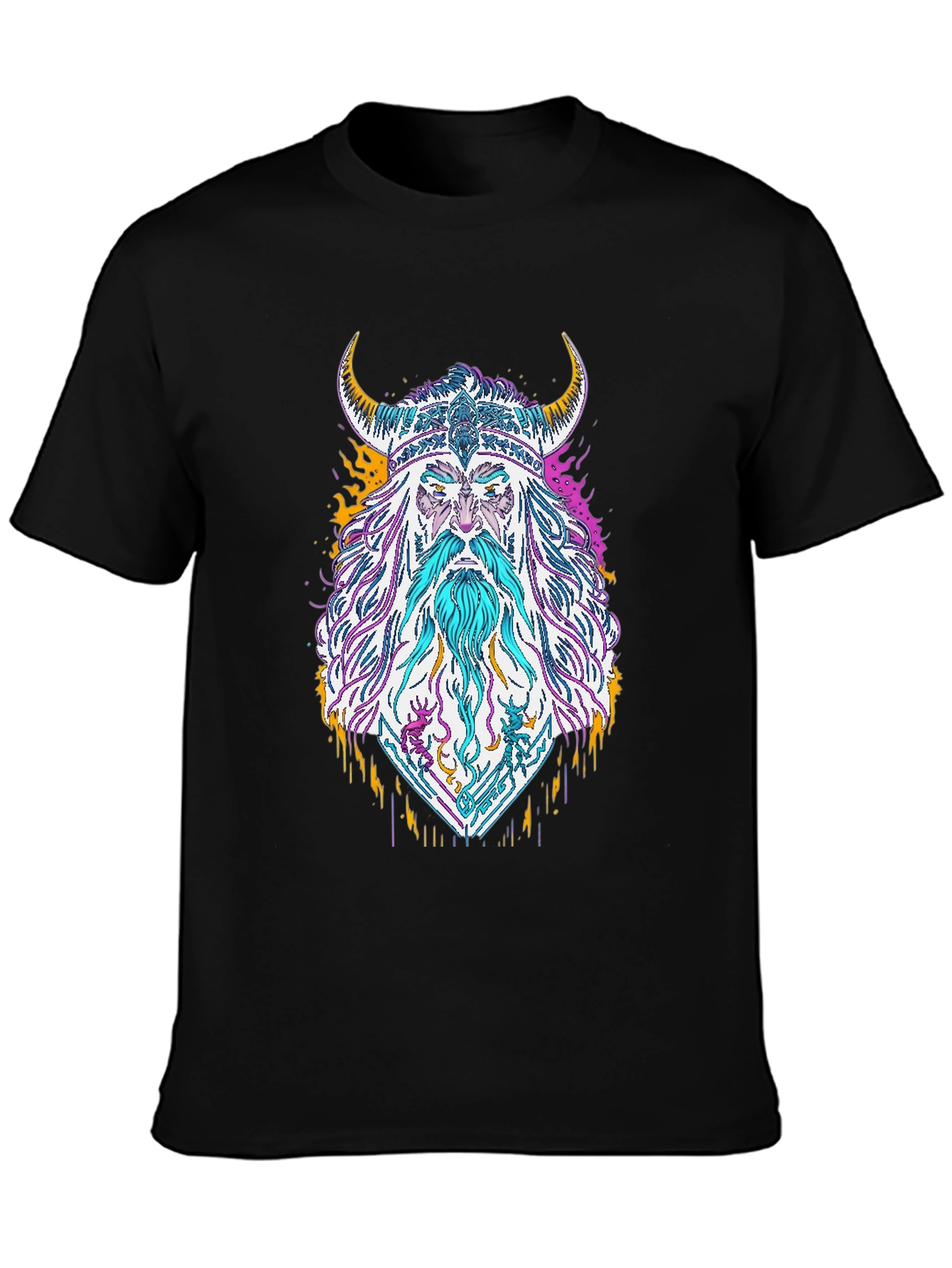 Viking Graphic Print T-Shirt