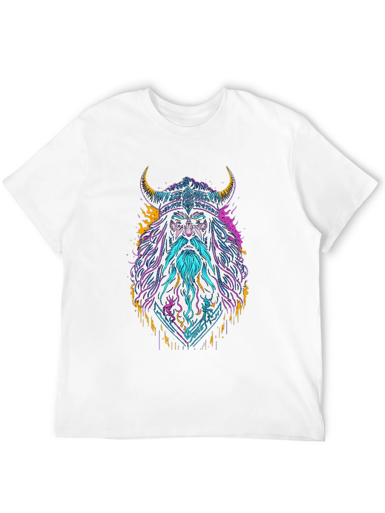 Viking Graphic Print T-Shirt