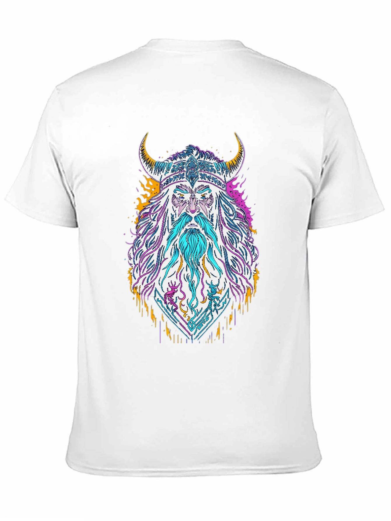 Viking Graphic Print T-Shirt