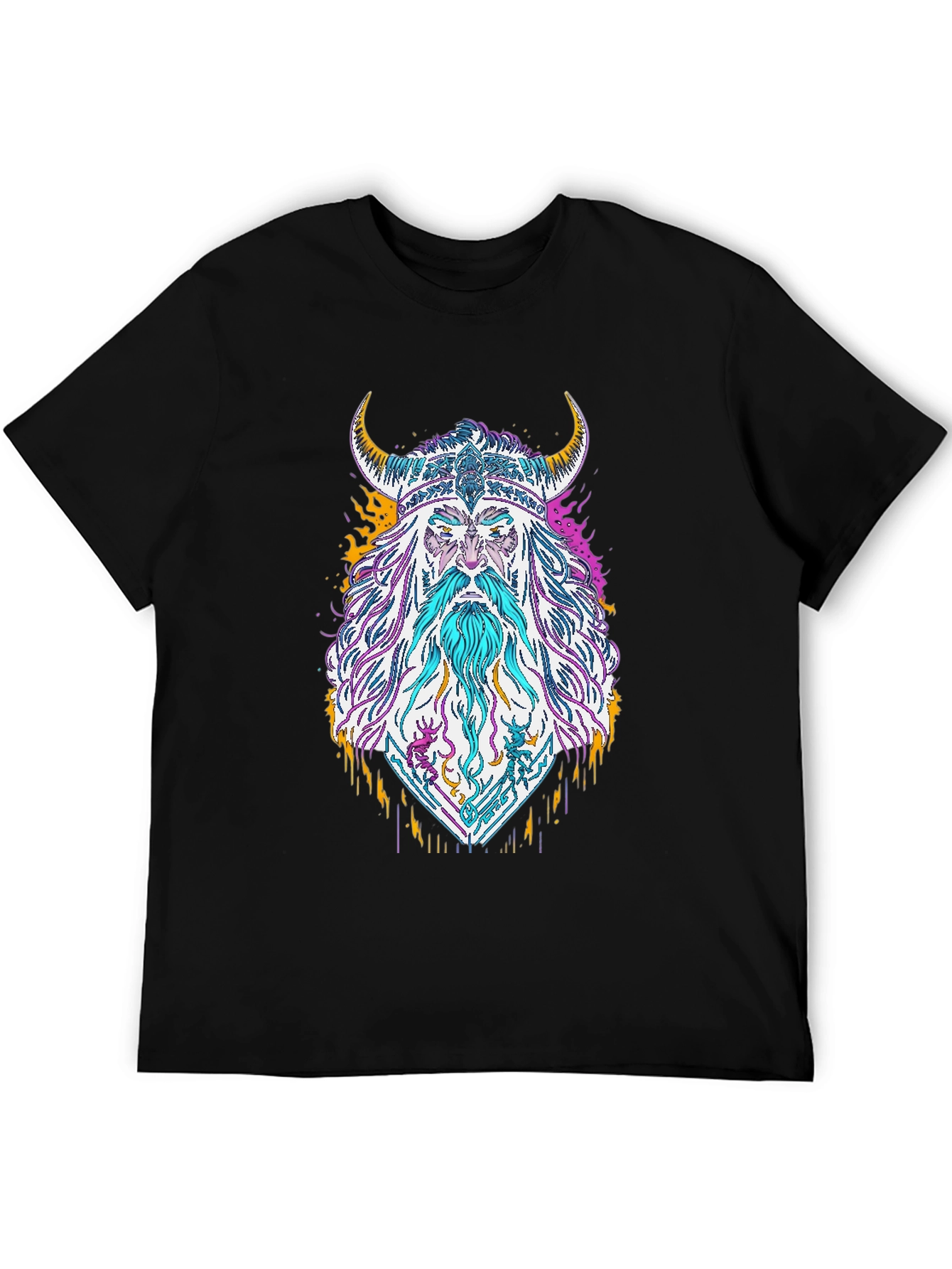 Viking Graphic Print T-Shirt