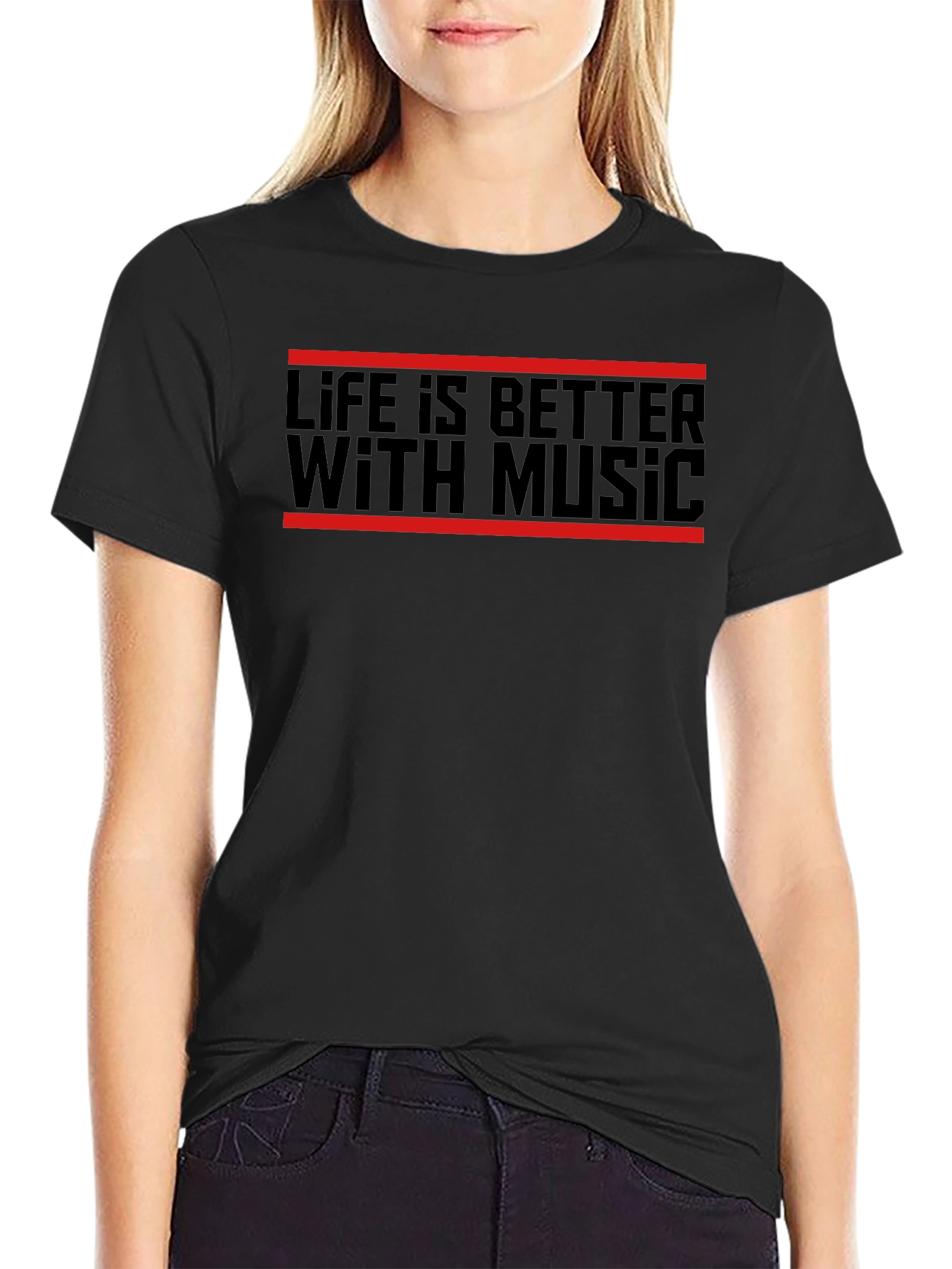 Life is Better With Music Graphic Tee