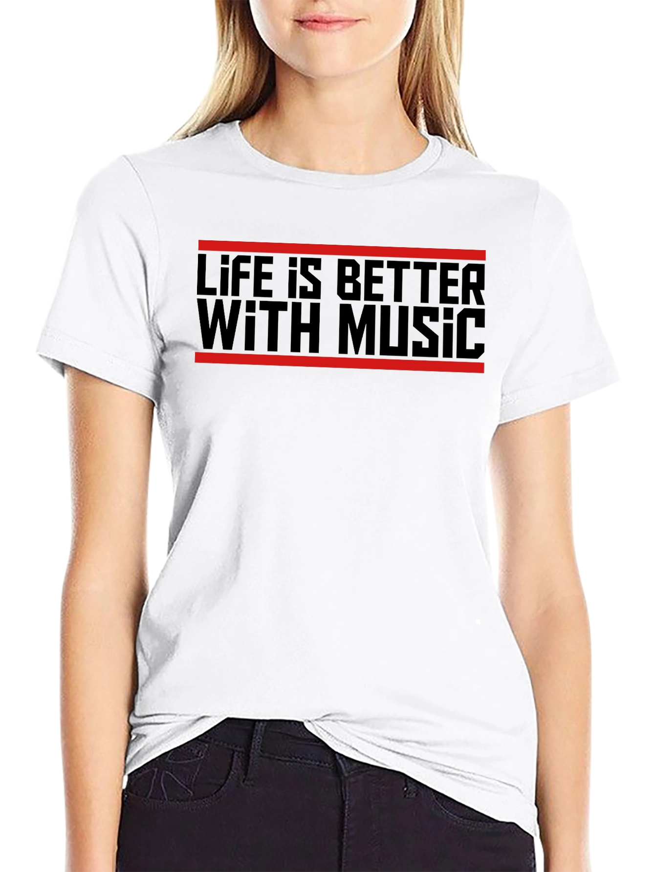 Life is Better With Music Graphic Tee