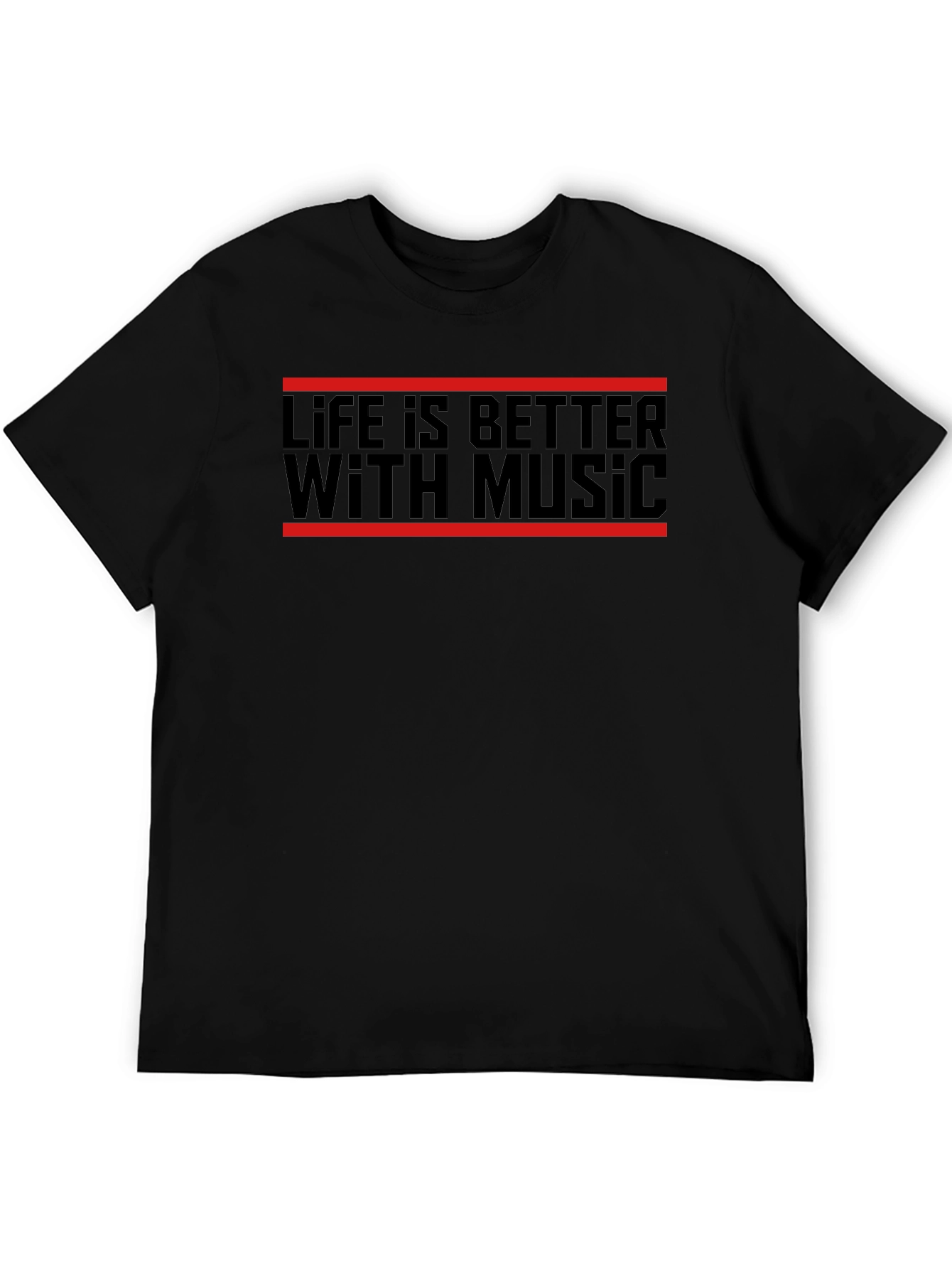 Life is Better With Music Graphic Tee
