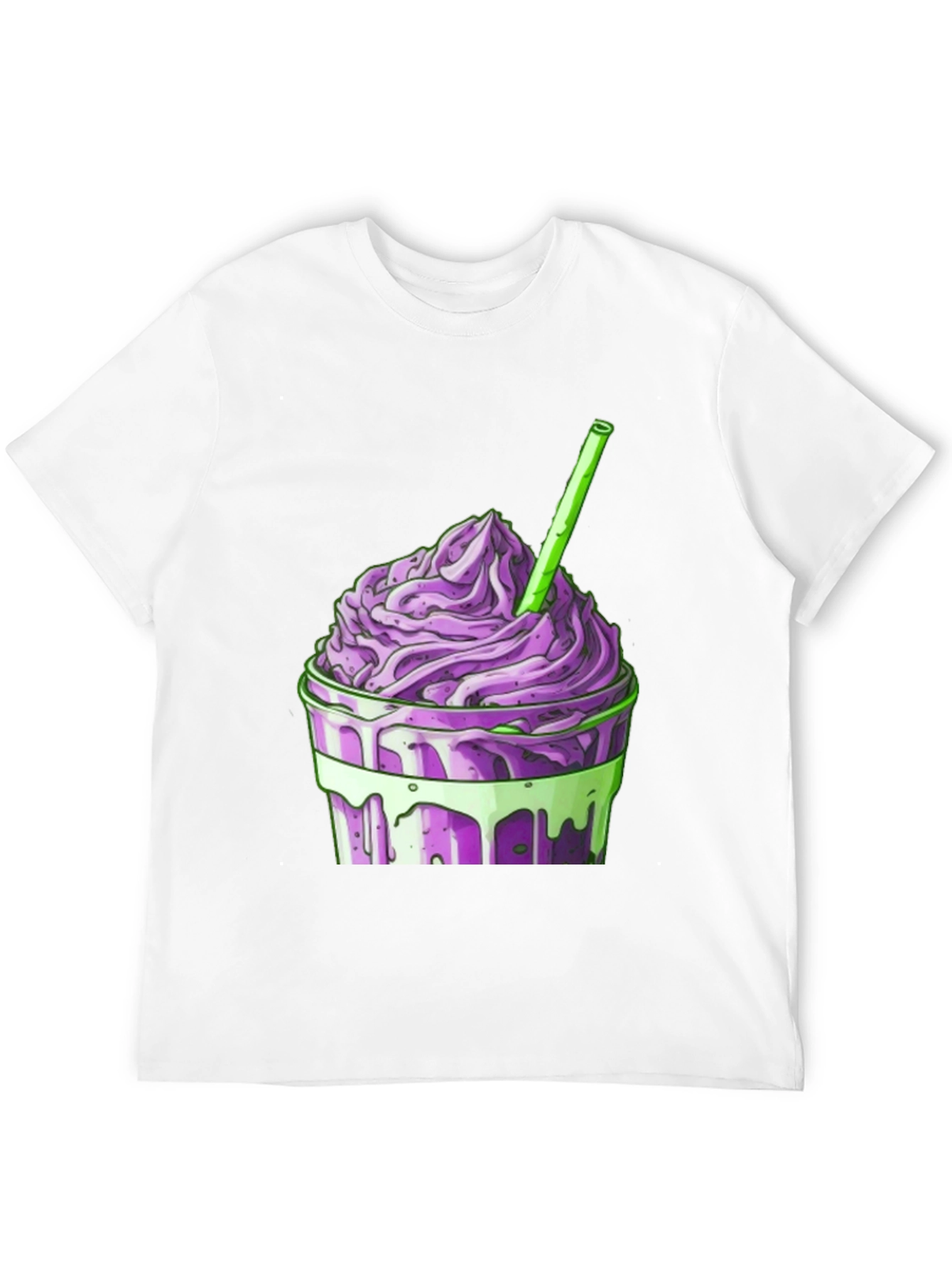 Purple Smoothie Graphic T-Shirt