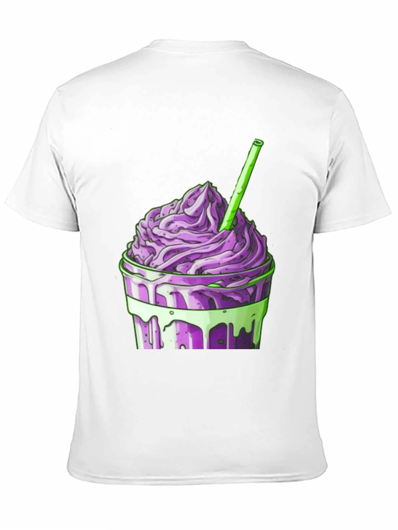 Purple Smoothie Graphic T-Shirt