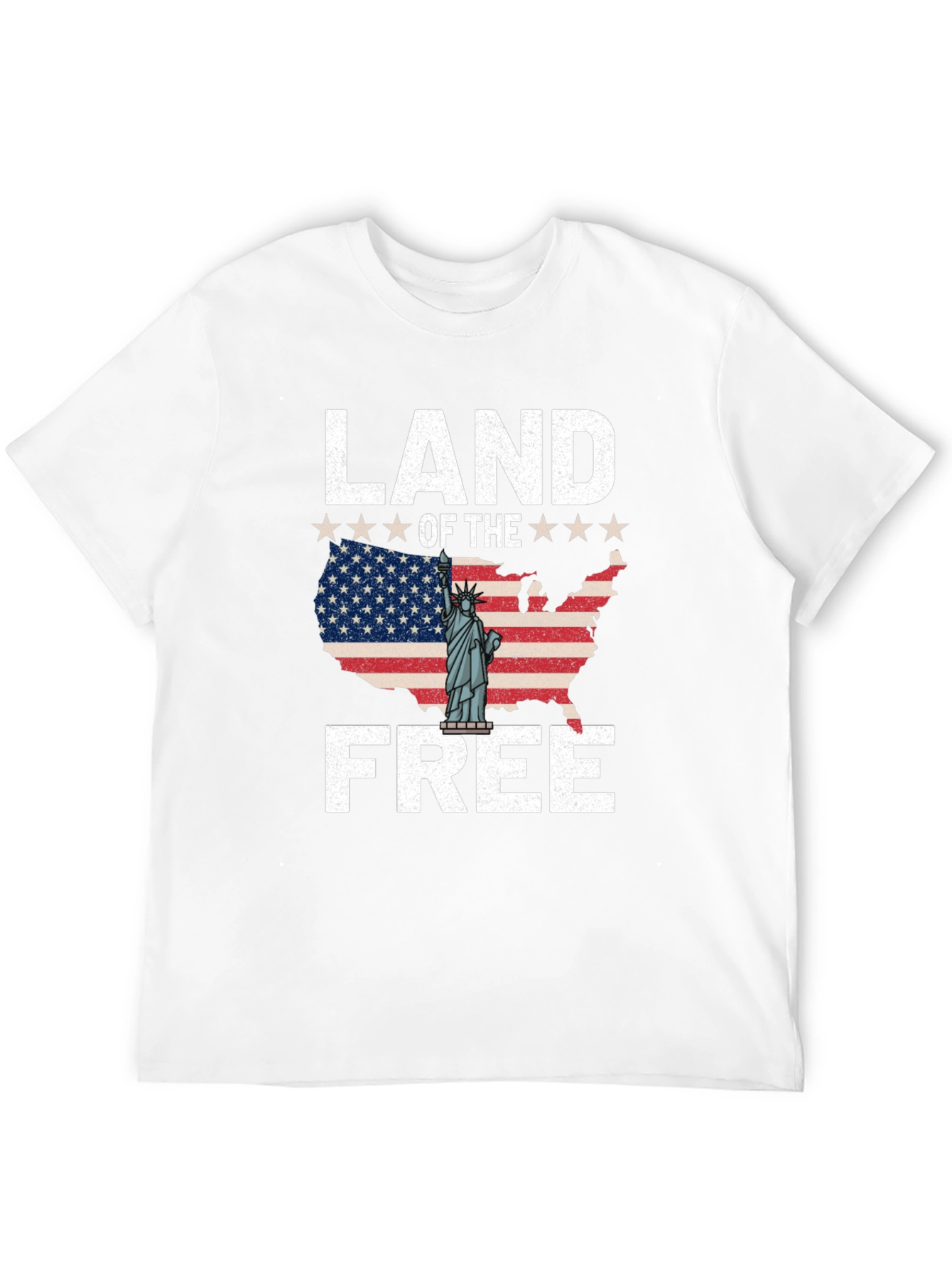 Land of the Free Patriotic T-Shirt