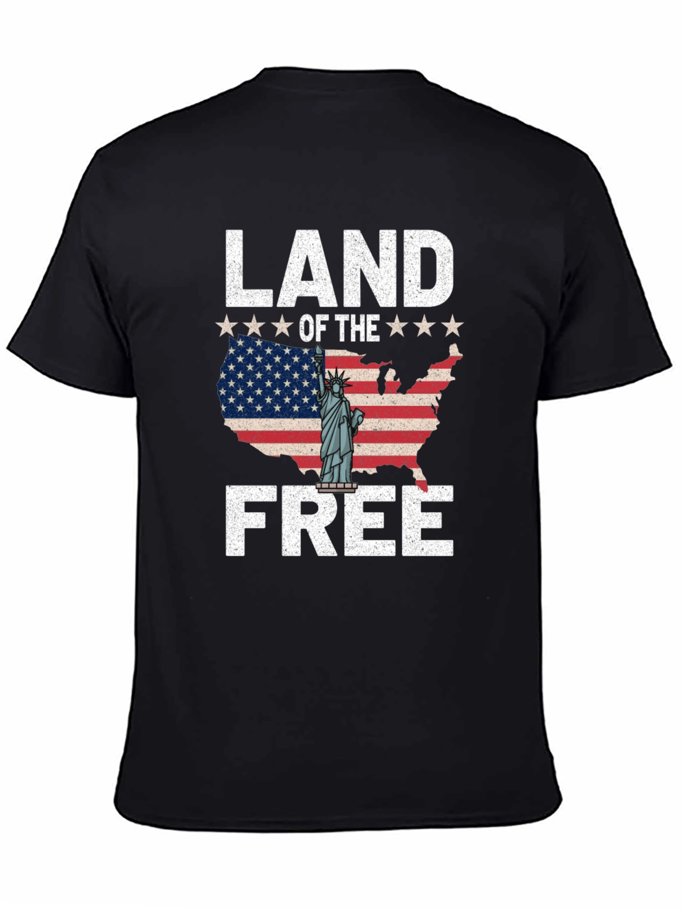 Land of the Free Patriotic T-Shirt