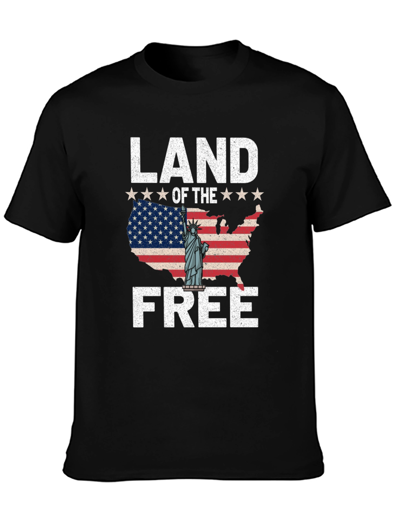 Land of the Free Patriotic T-Shirt