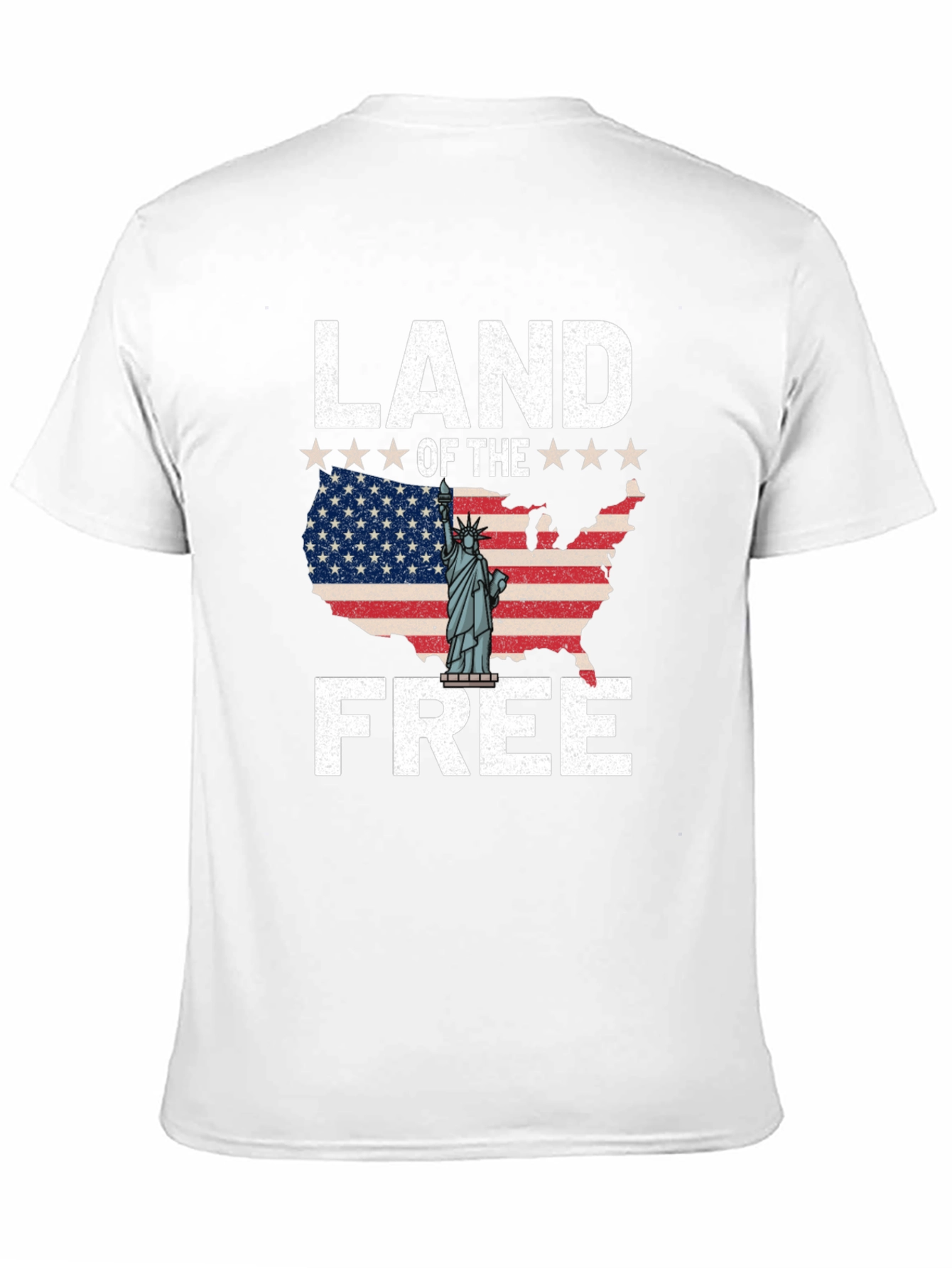 Land of the Free Patriotic T-Shirt