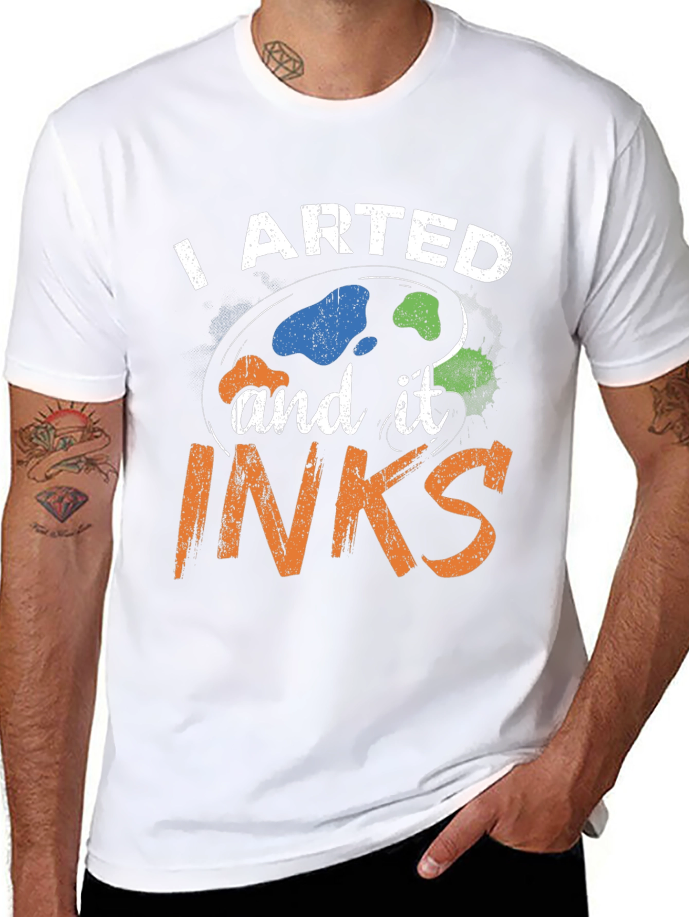 I Arted and it Inks T-Shirt