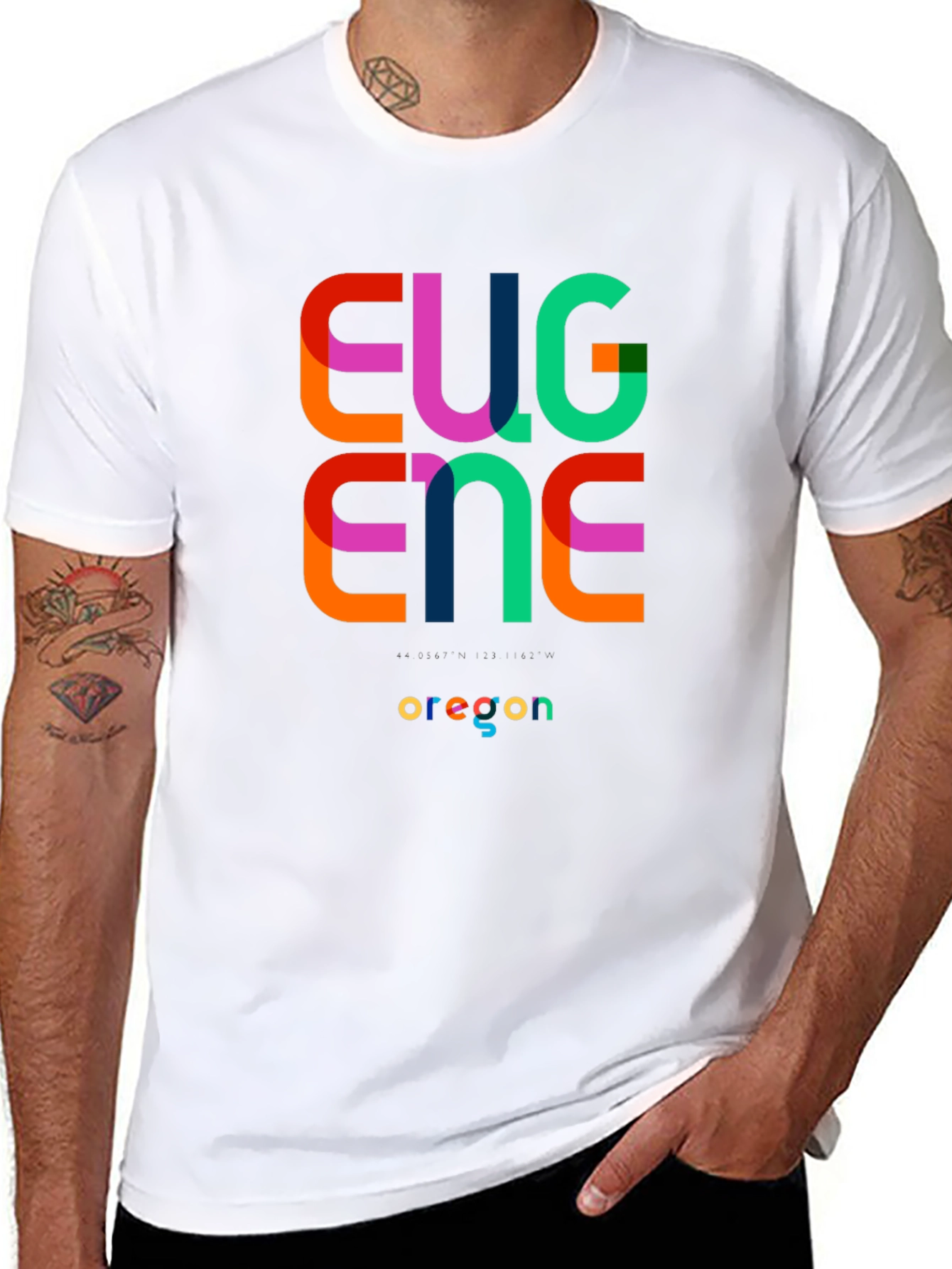 Eugene Oregon Graphic Tee