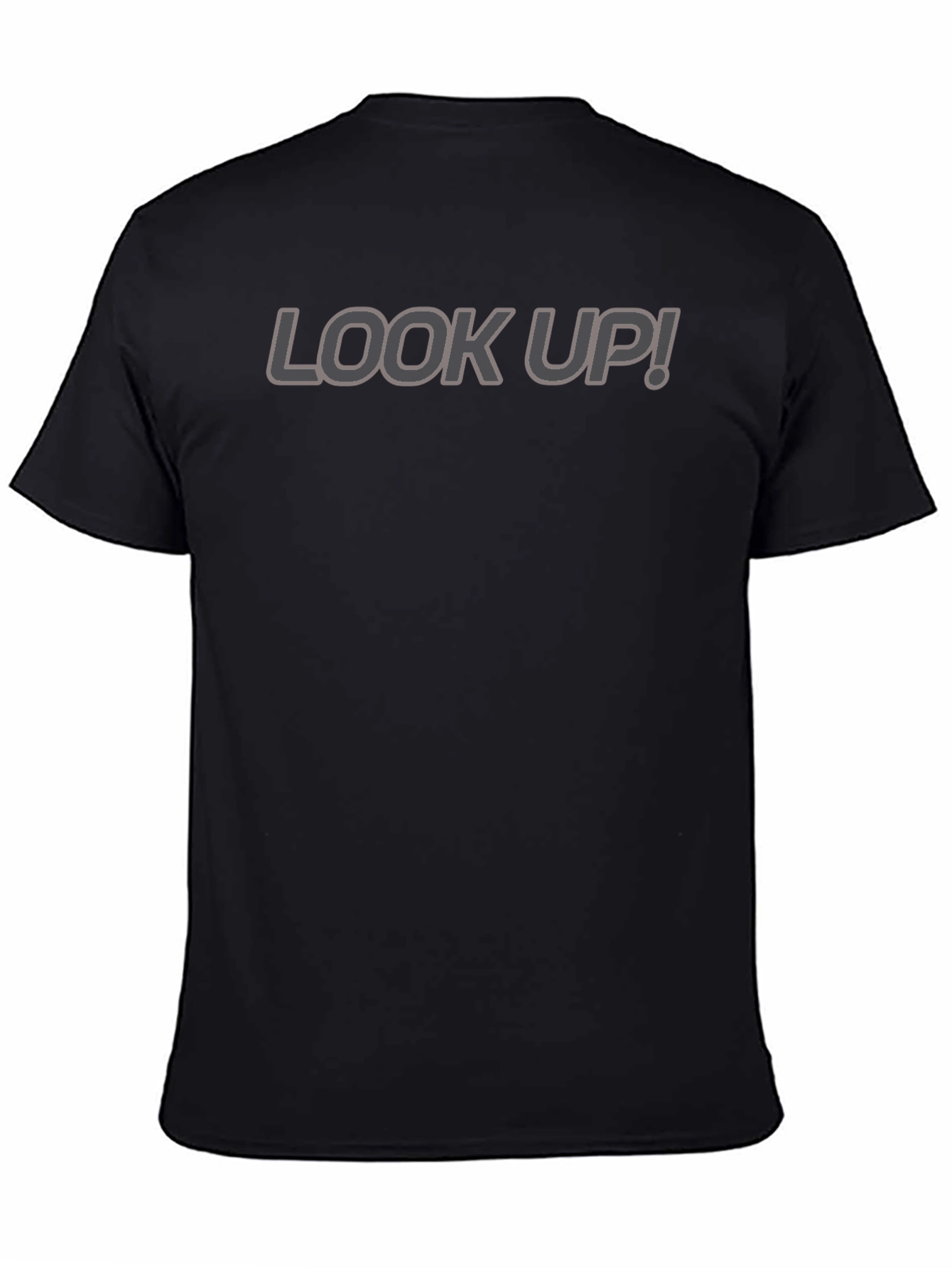 Look Up! Graphic Print Tee - Mens Casual Shirt
