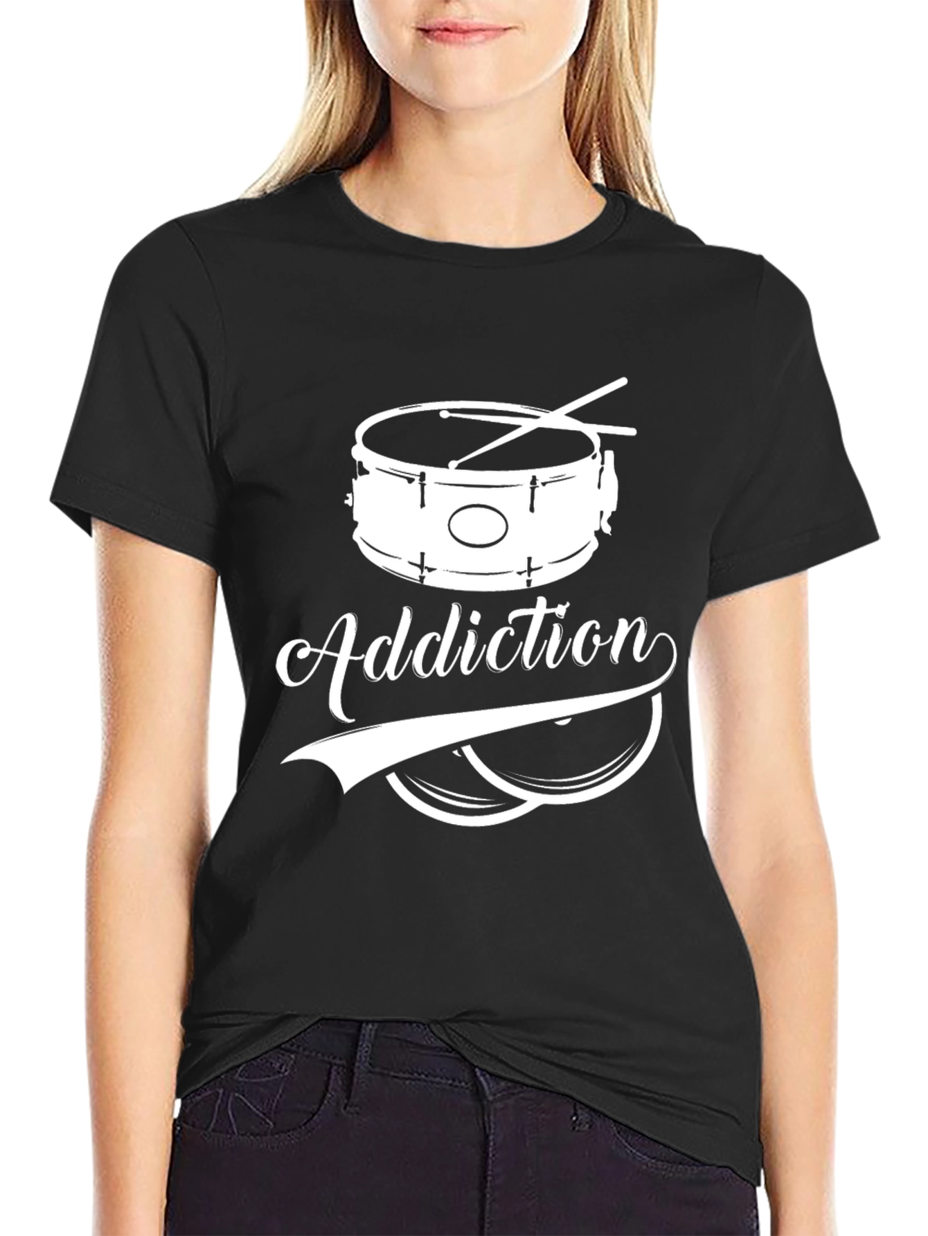 Drum Addiction T-Shirt - Musician Tee