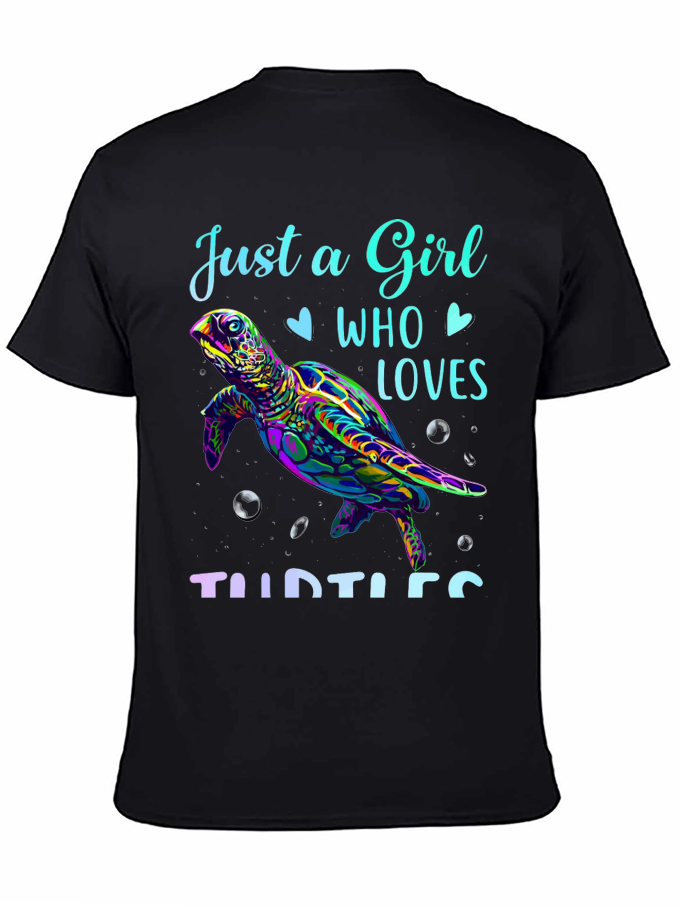 Just A Girl Who Loves Turtles Graphic Tee