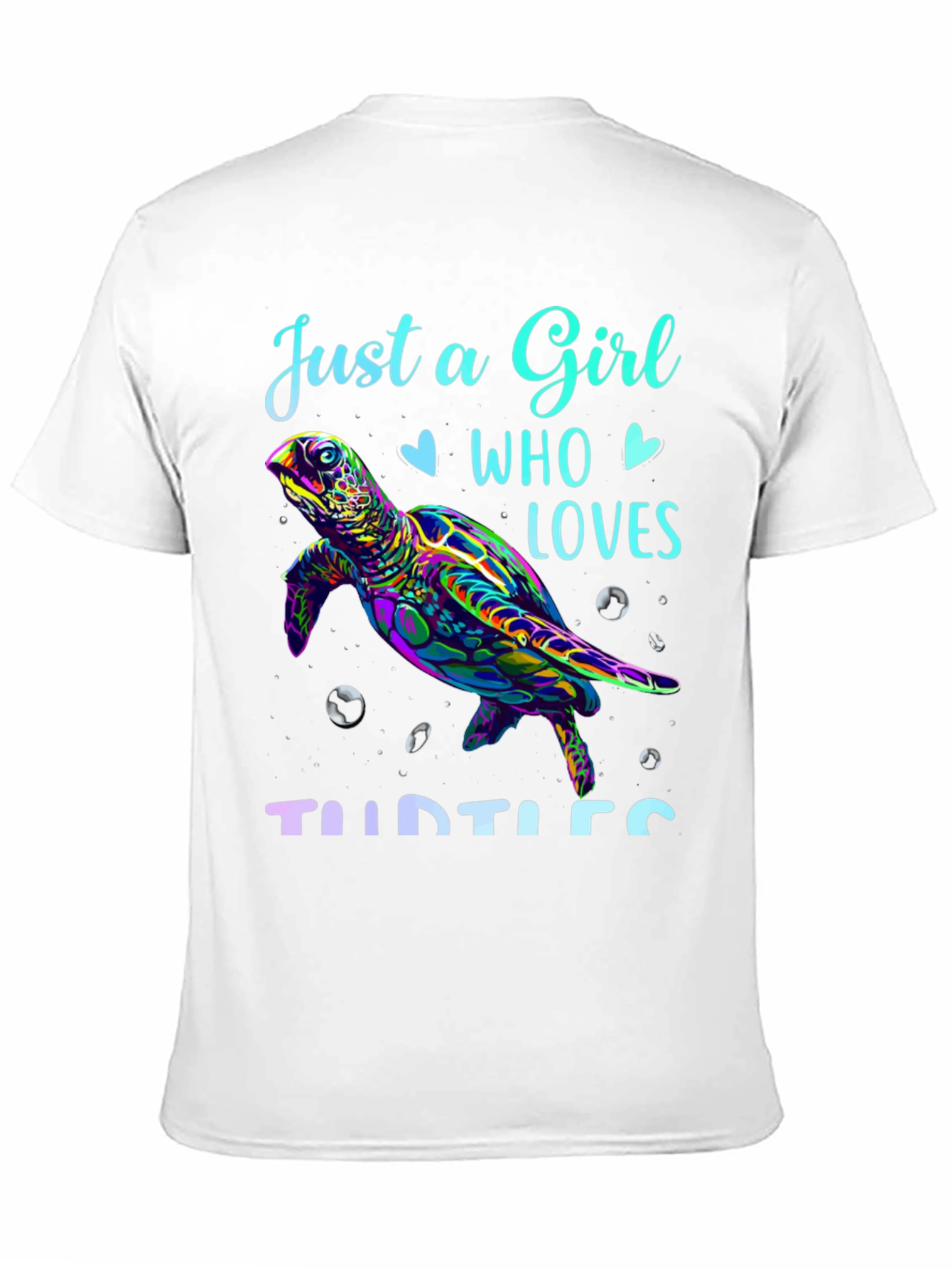 Just A Girl Who Loves Turtles Graphic Tee