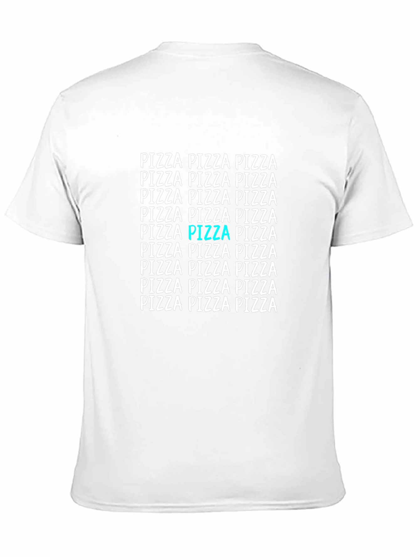 Pizza Graphic Print T-Shirt
